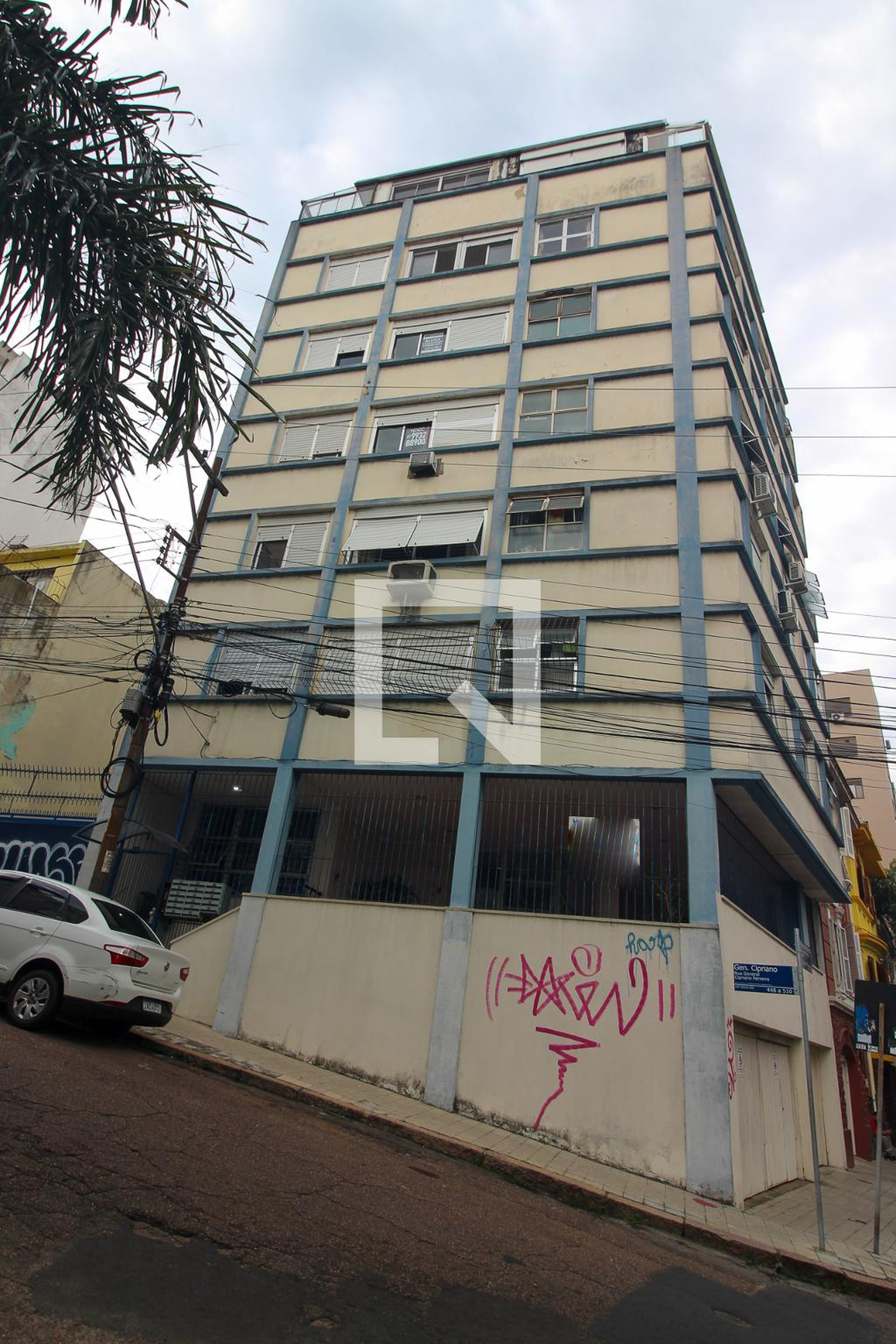 Fachada do Prédio Edifício Antares