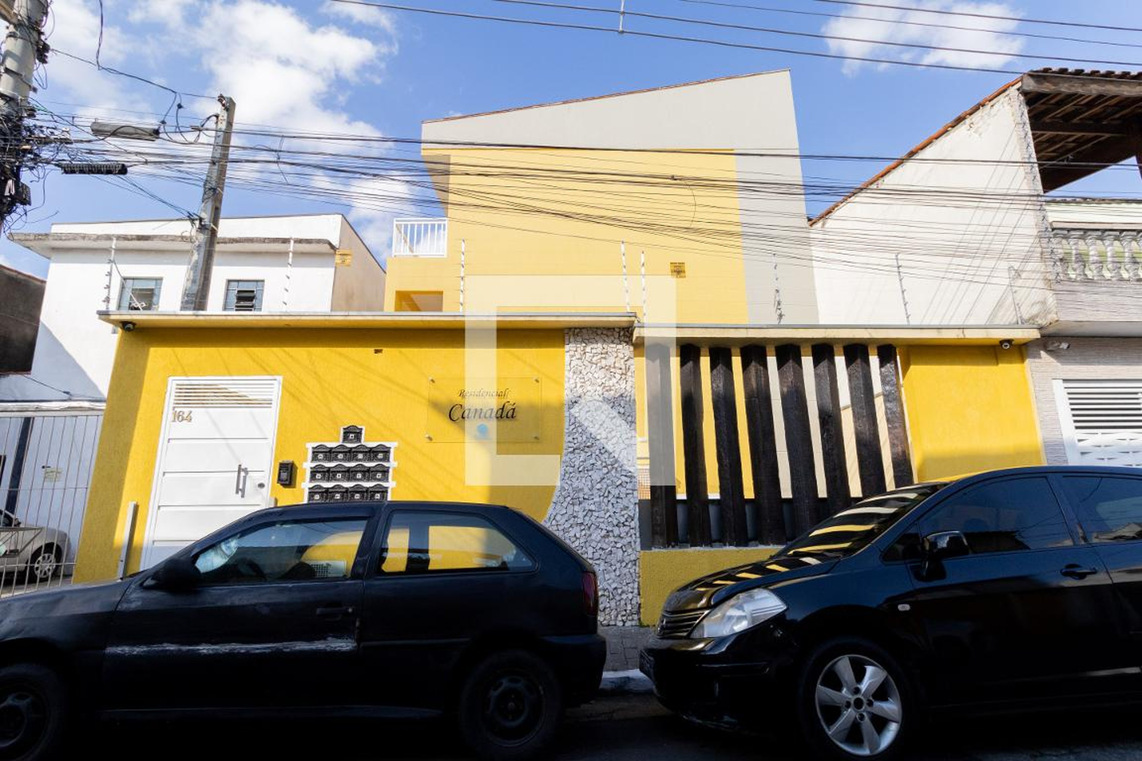 Fachada Condomínio em Rua Professor Antônio Peixoto, 164