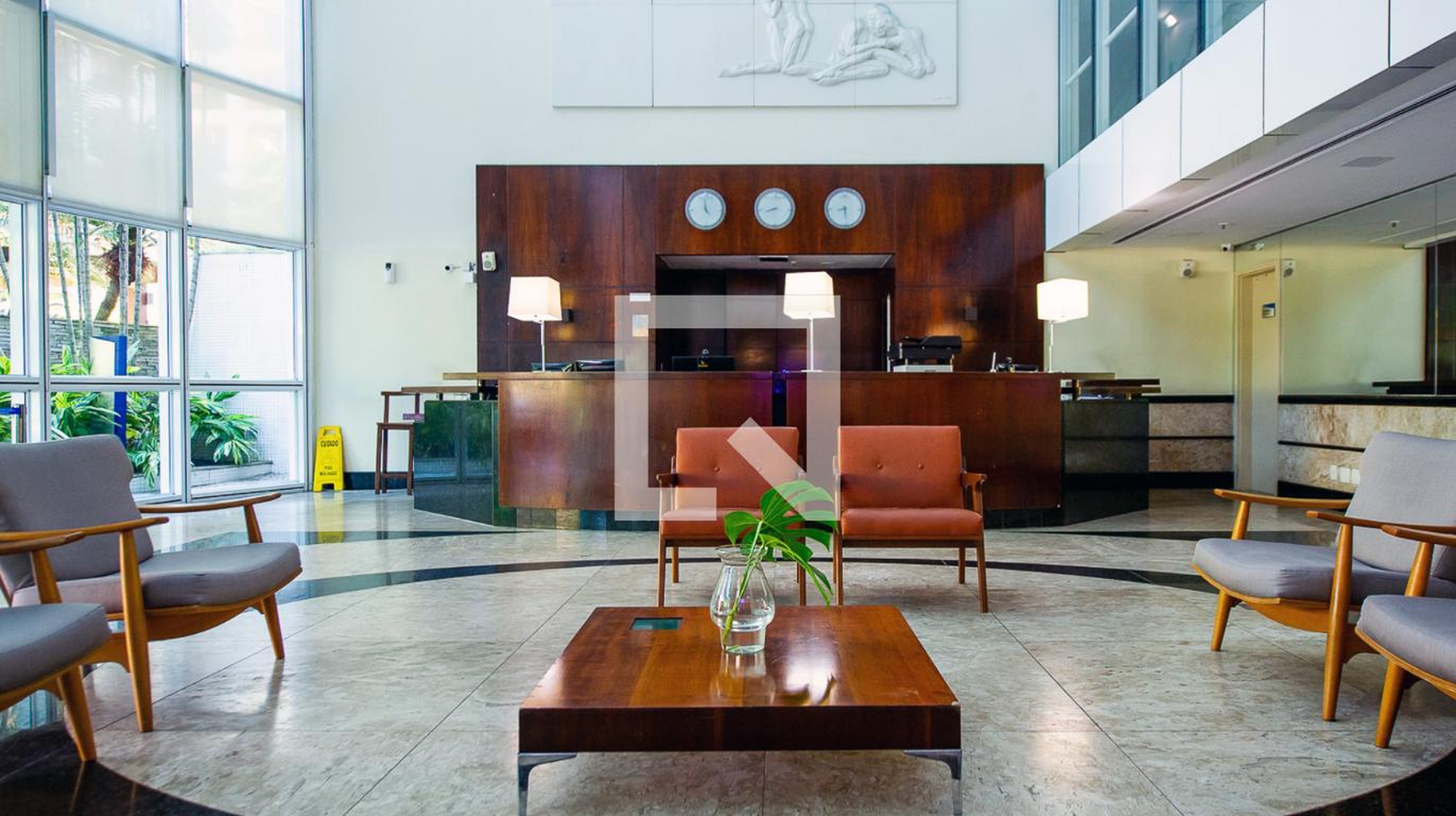 Hall de entrada - Mediterrâneo Flat