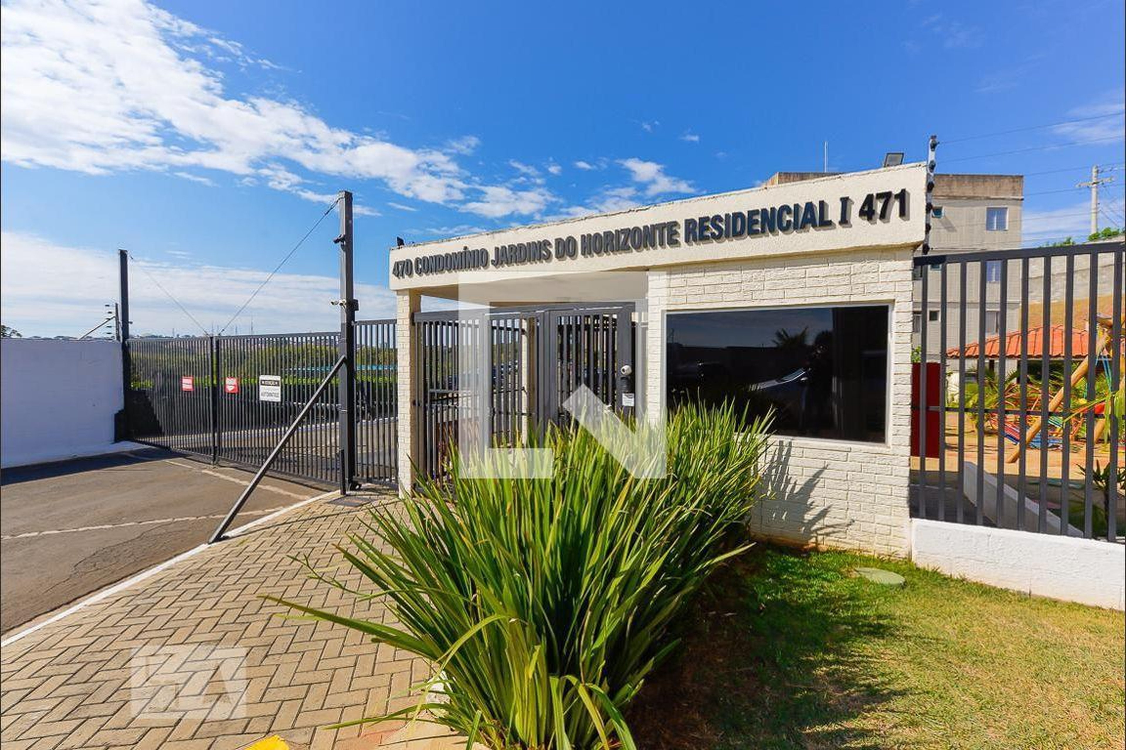Fachada do Condomínio Condomínio Novo Horizonte
