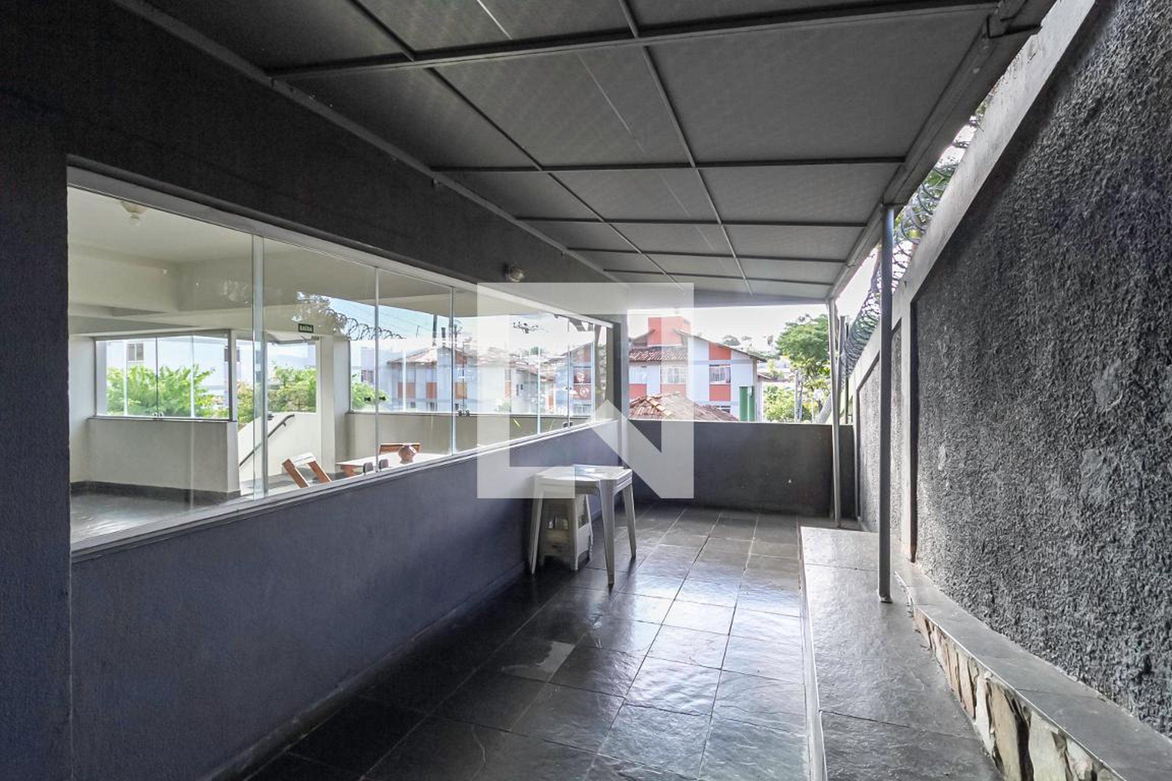 Hall social - Residencial Bosque dos Jacarandás