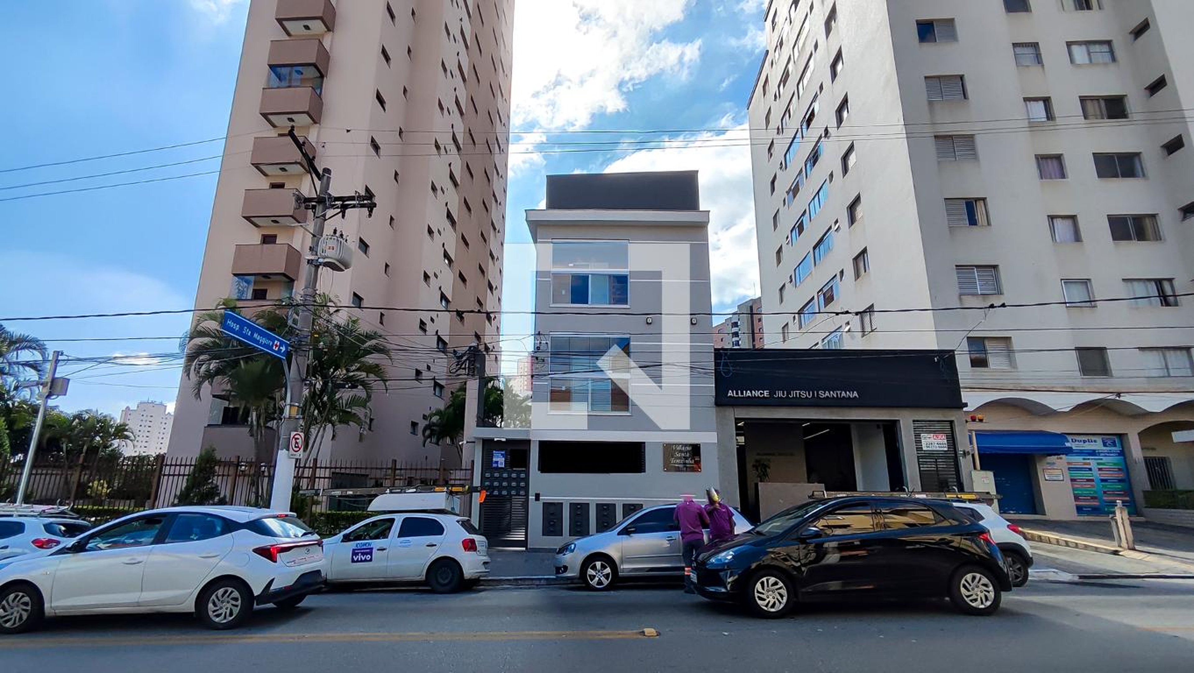 Fachada do Prédio Condomínio em Rua Conselheiro Moreira de Barros, 864