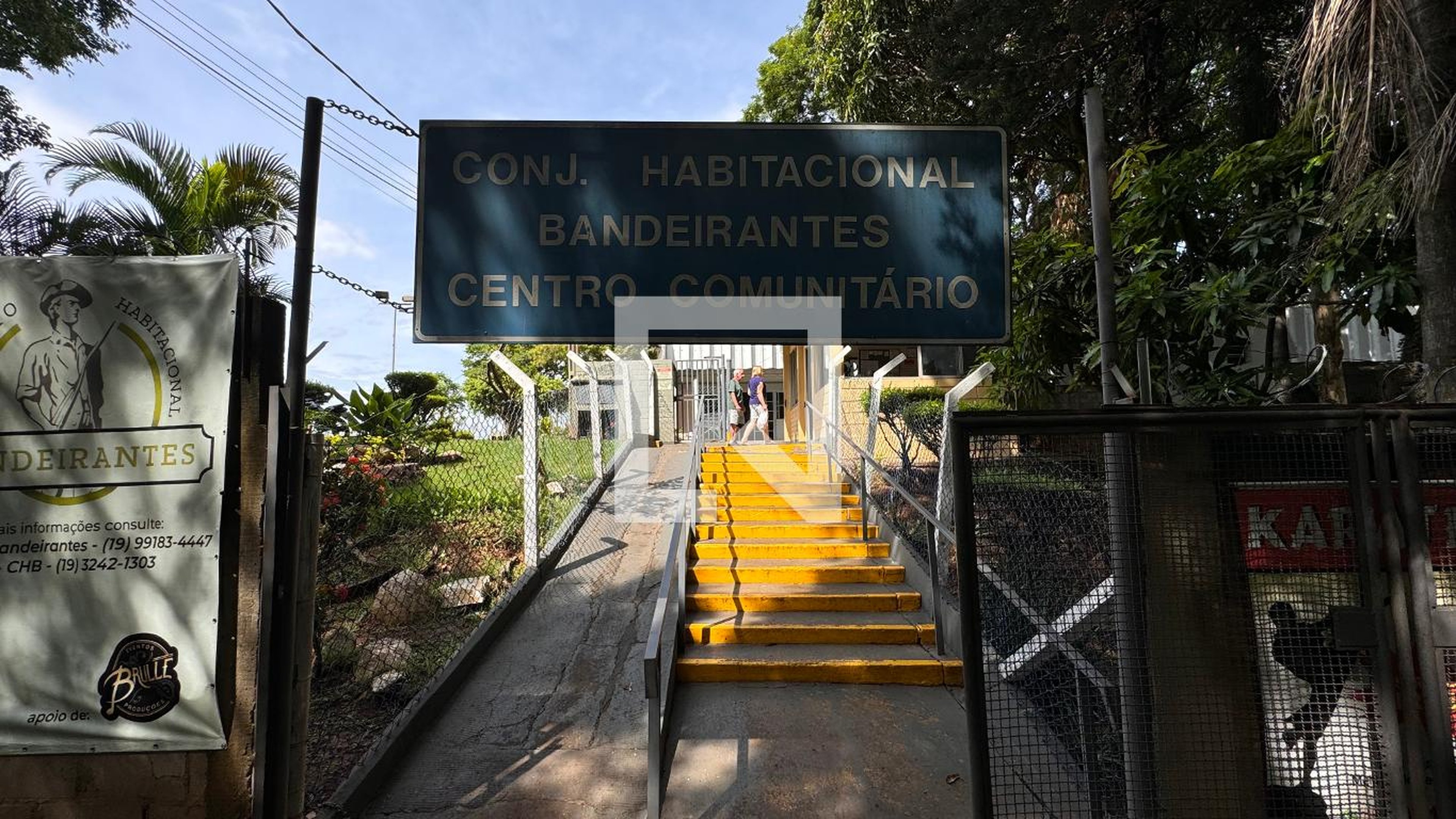 Fachada Condomínio Conjunto Residêncial Bandeirantes