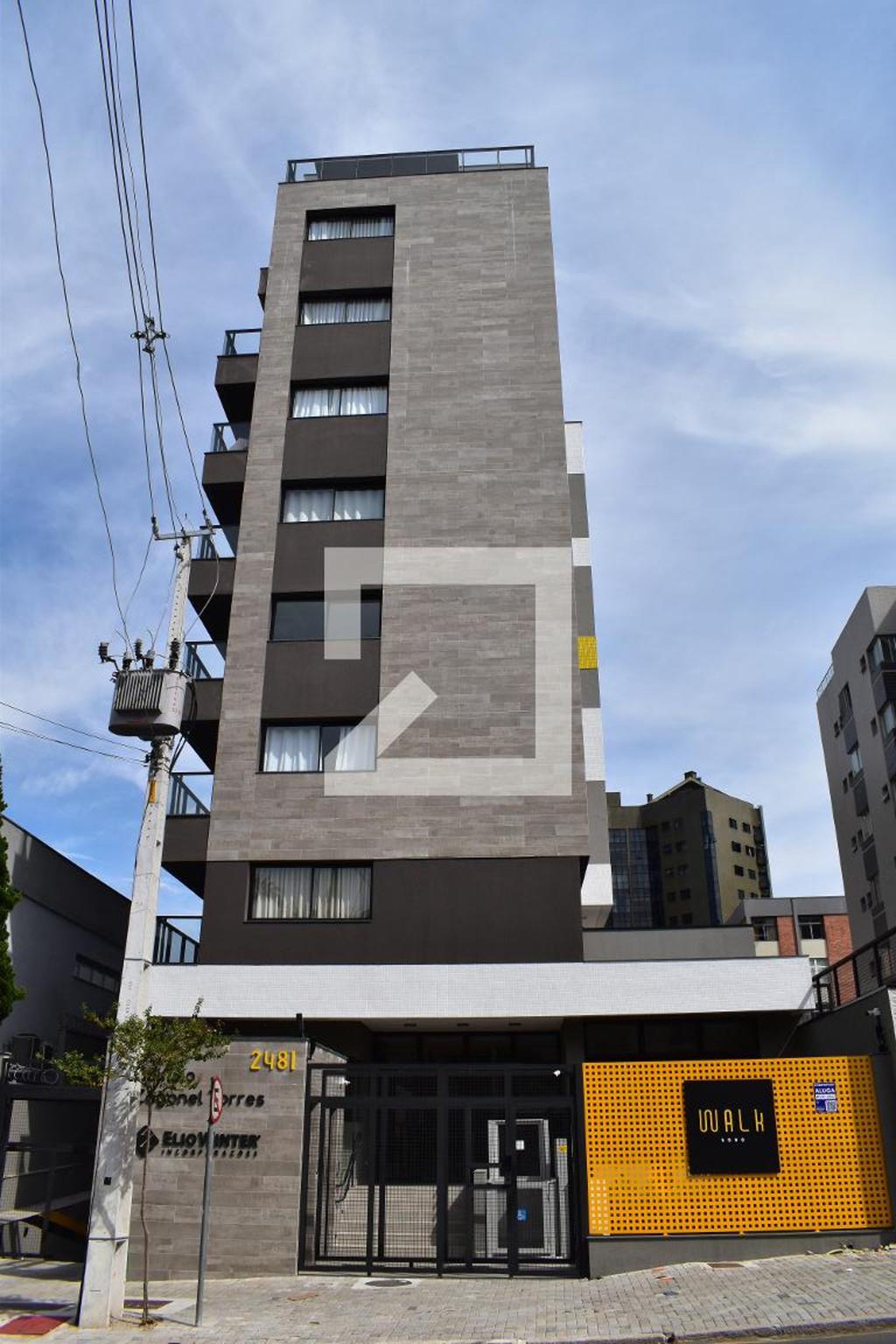 Fachada do Prédio Residencial Walk Soho