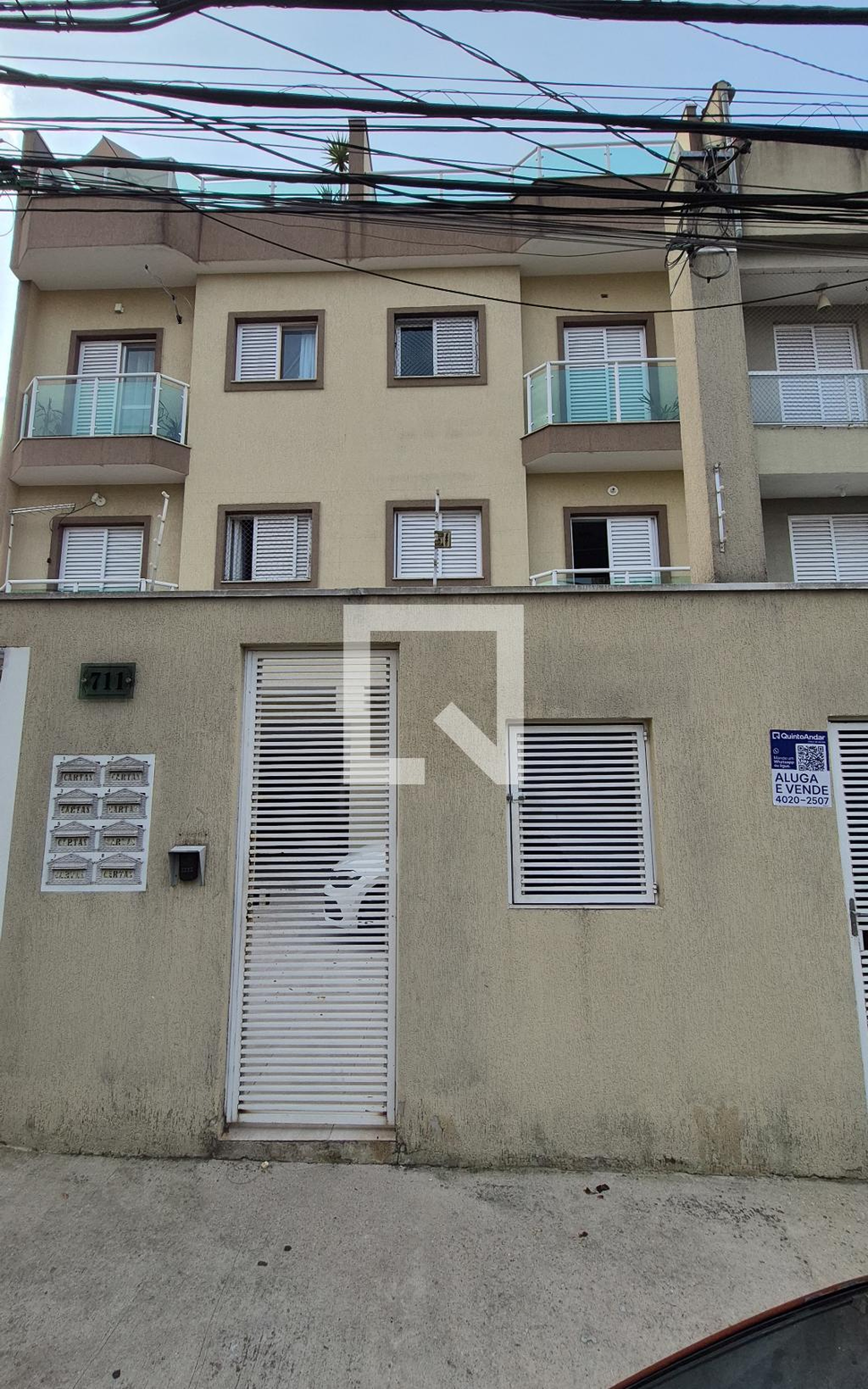 Fachada Condomínio em Rua Betânia, 711