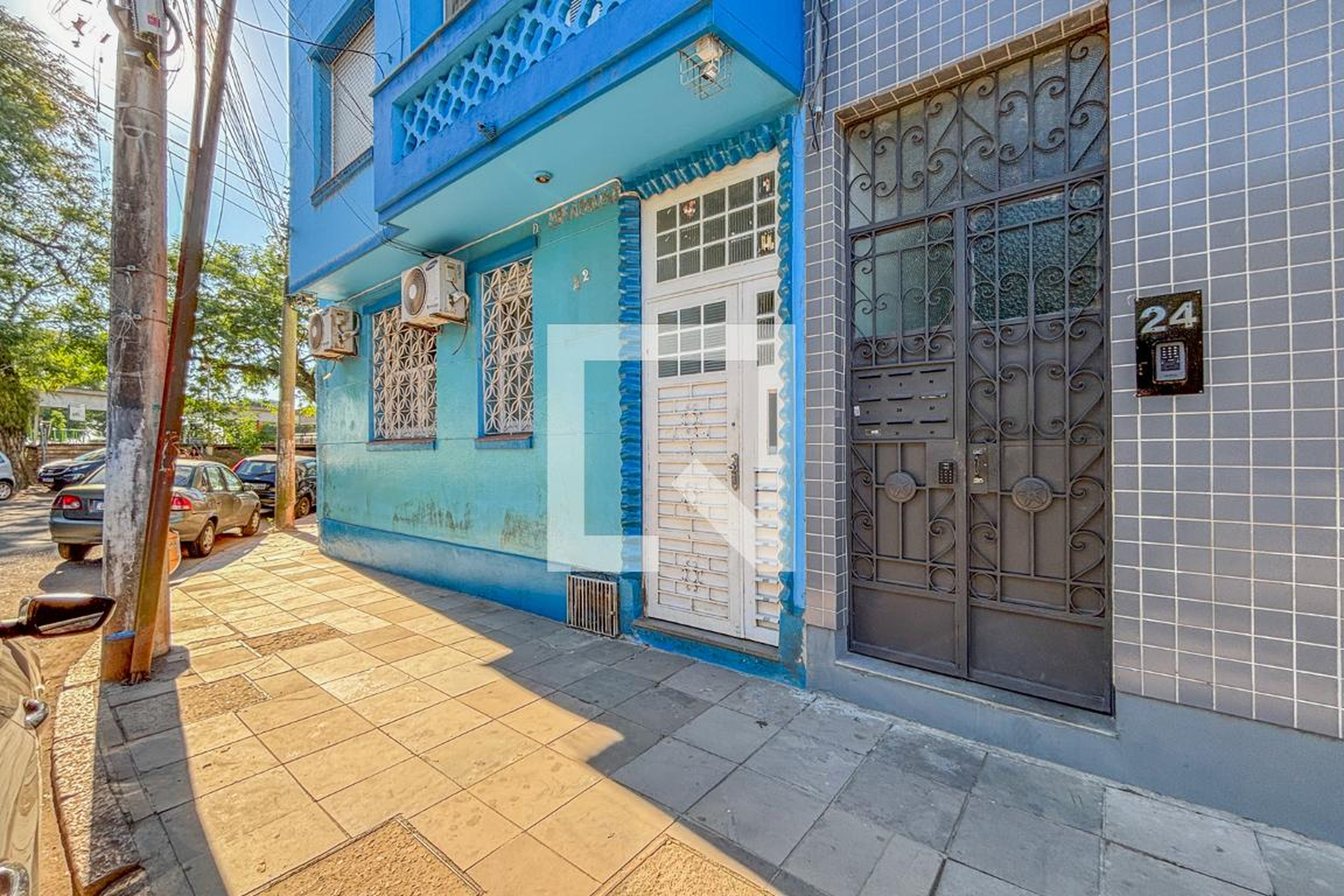 Fachada Condomínio em Rua Washington Luiz, 22