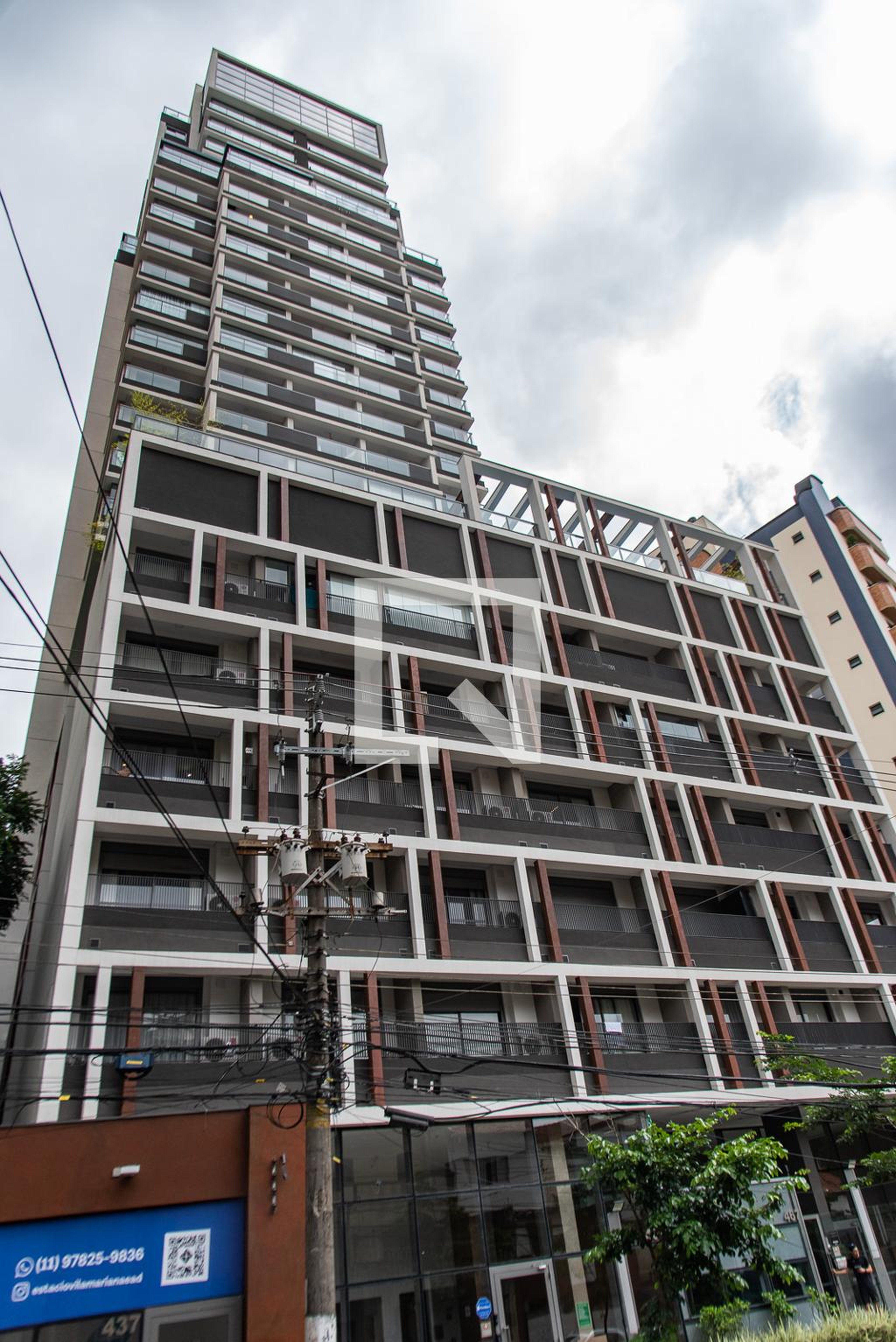 Fachada Condomínio Domy Vila Mariana