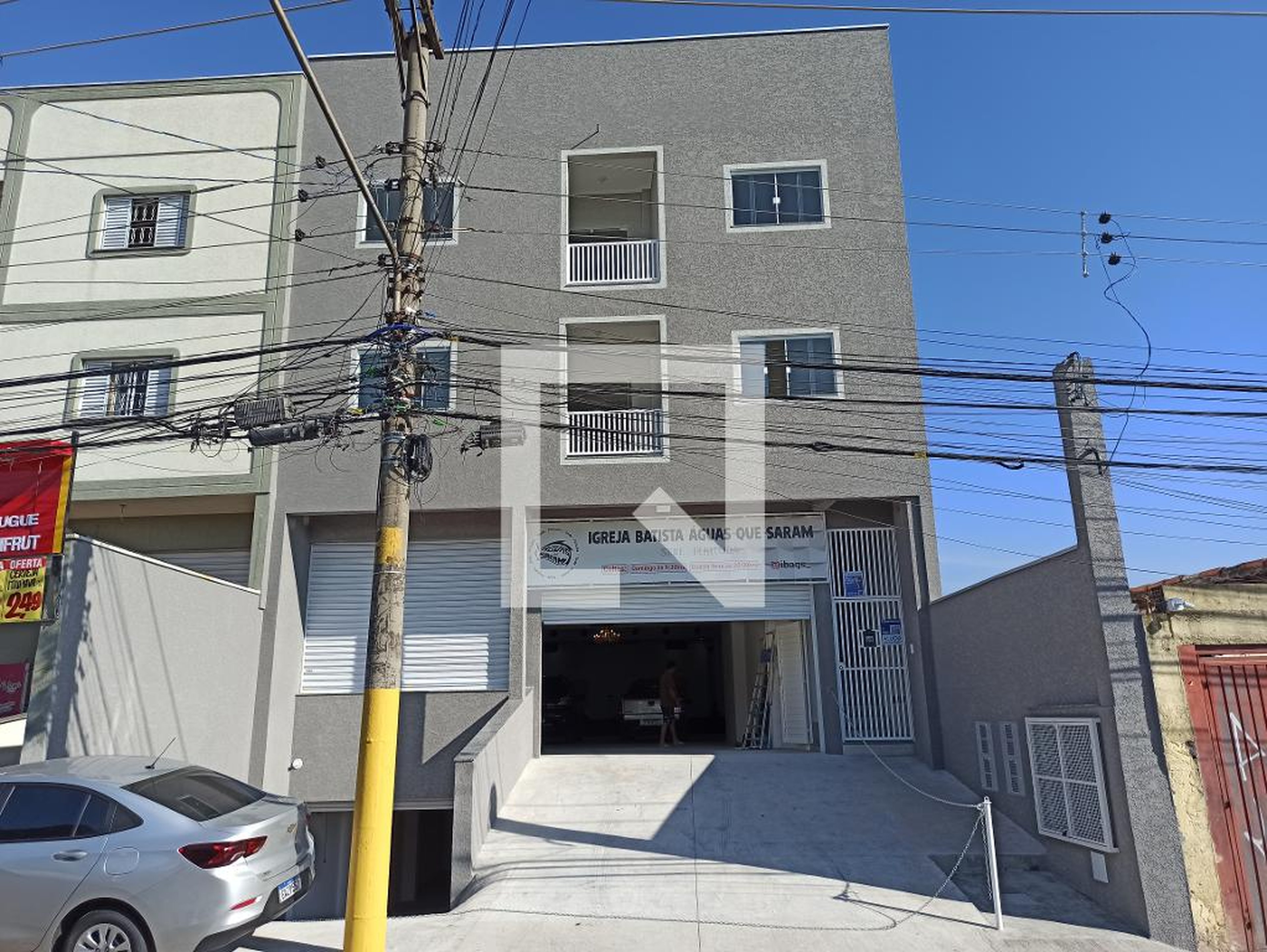 Fachada do Prédio Condomínio em Rua Professor José Lourenço, 71