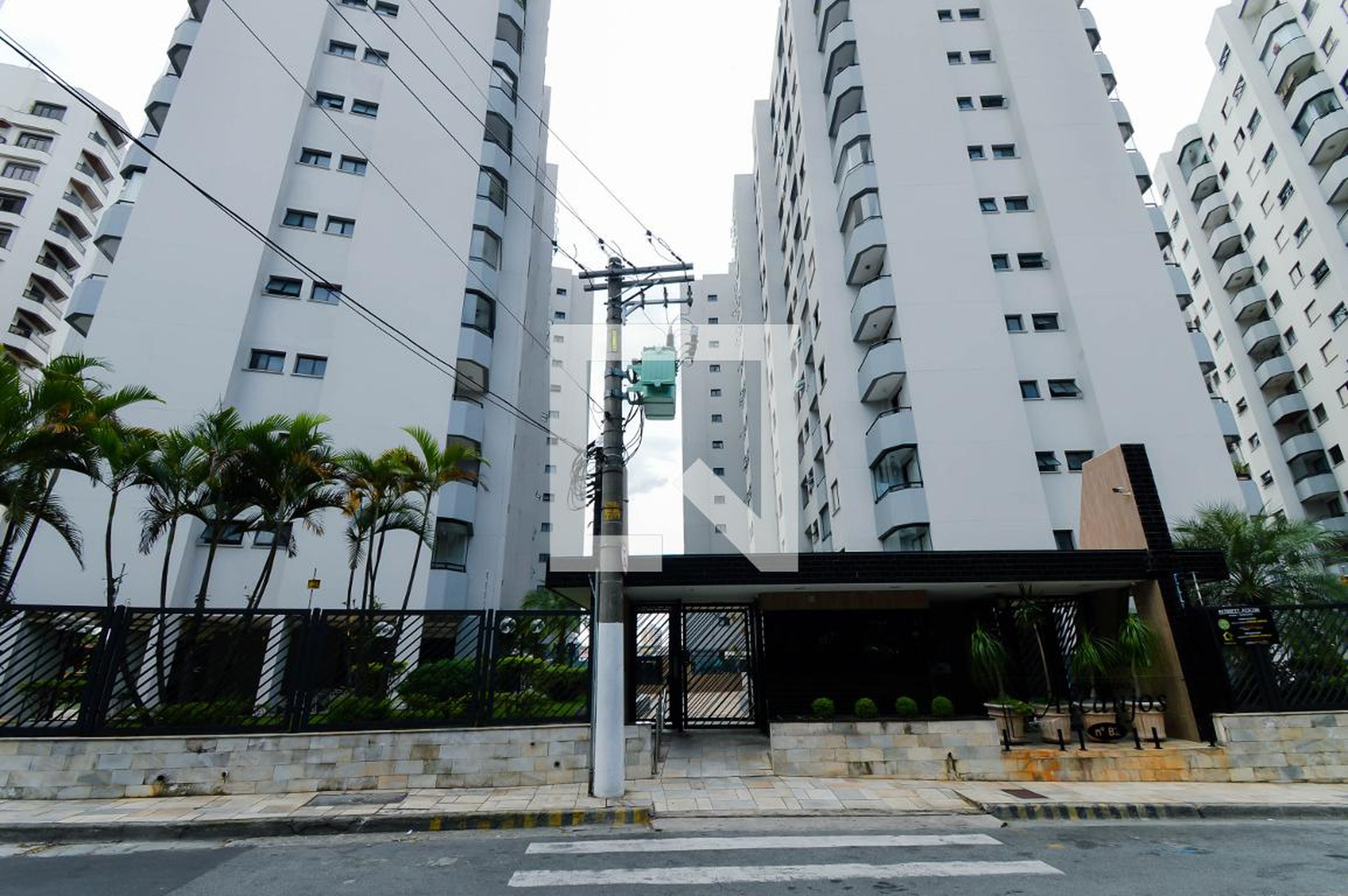 Fachada do Condominio Condomínio Arcanjos