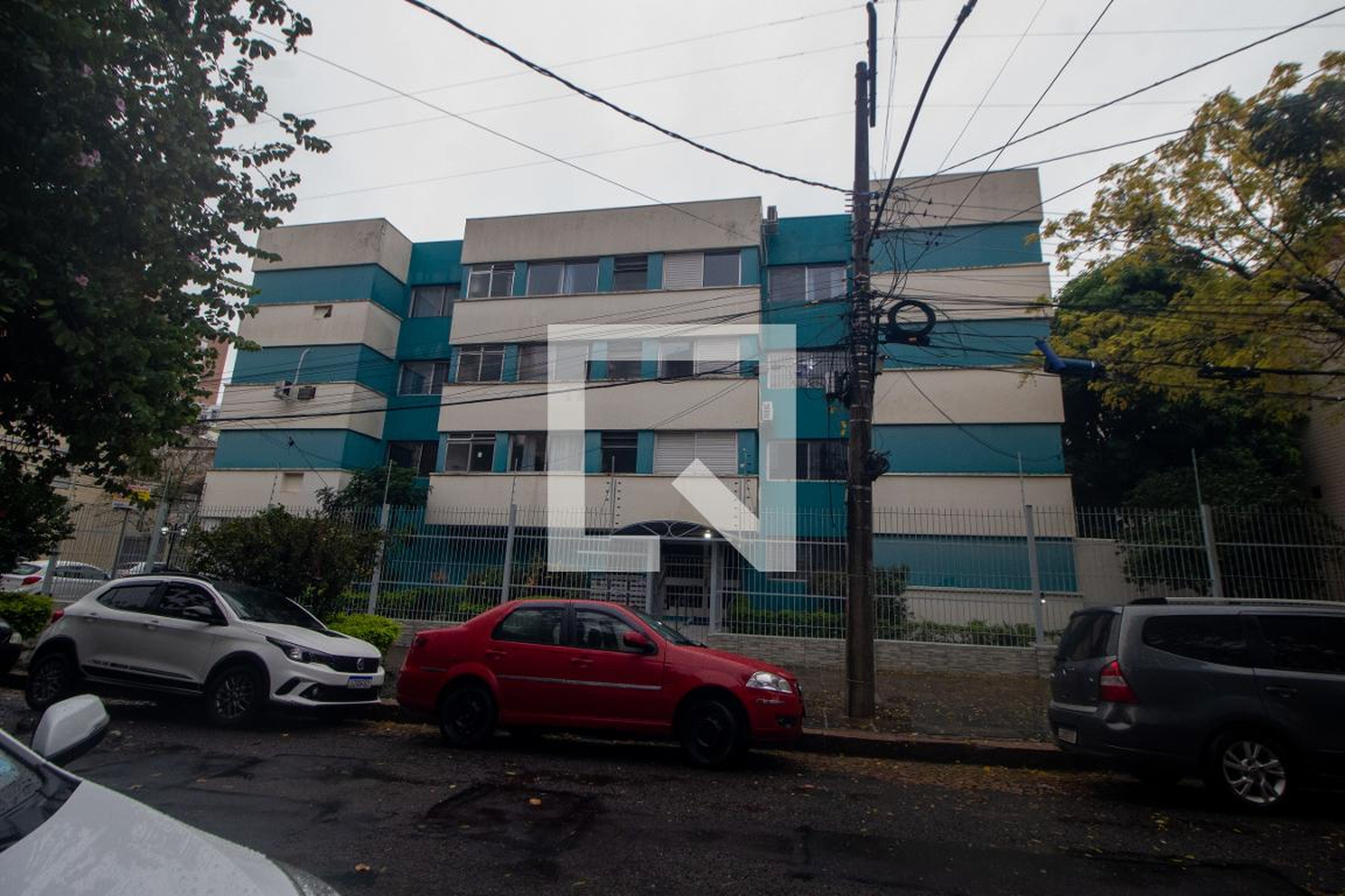 Fachada Condomínio em Rua Barão do Triunfo, 500