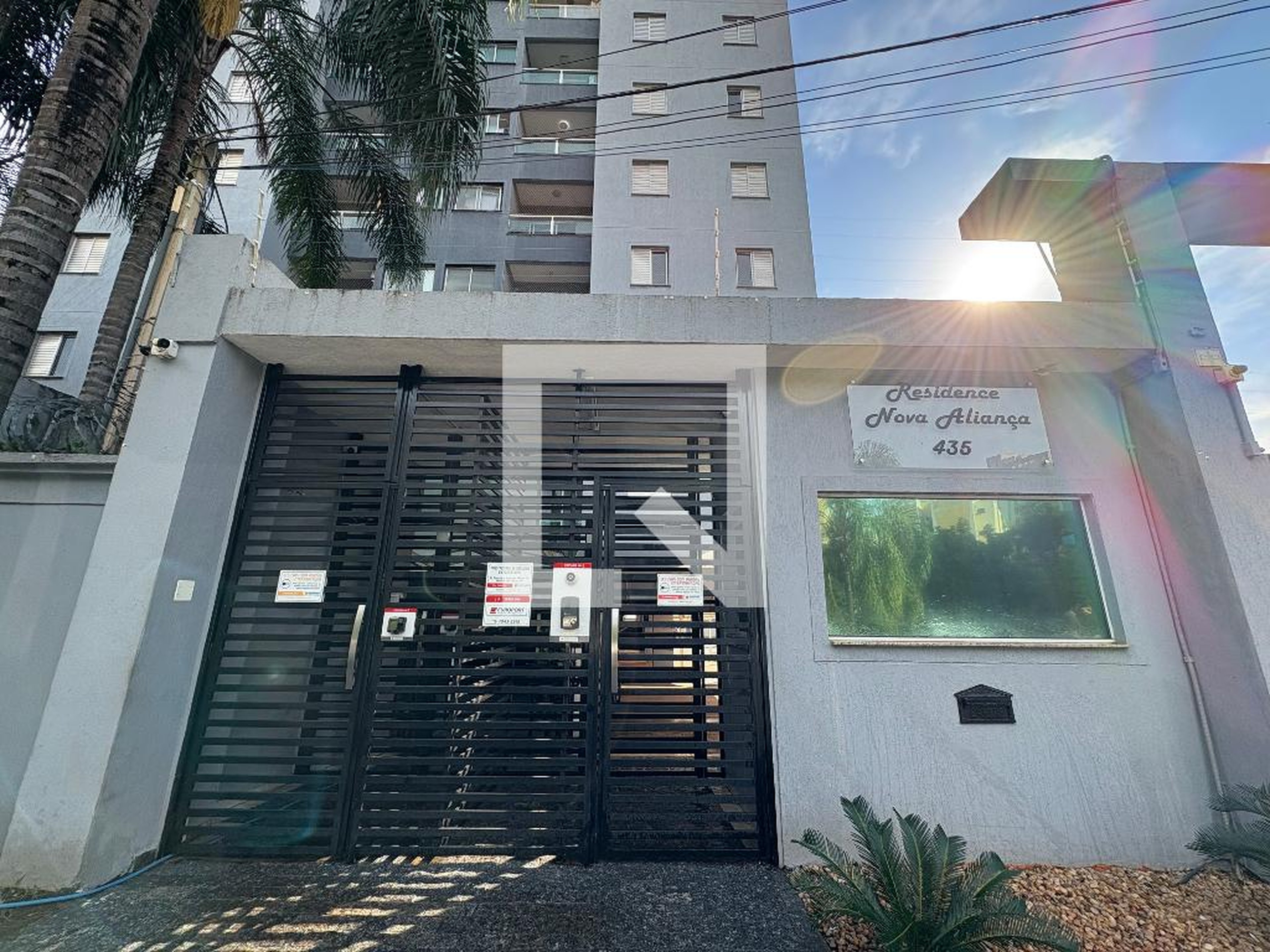Fachada Condomínio Residence Nova Aliança