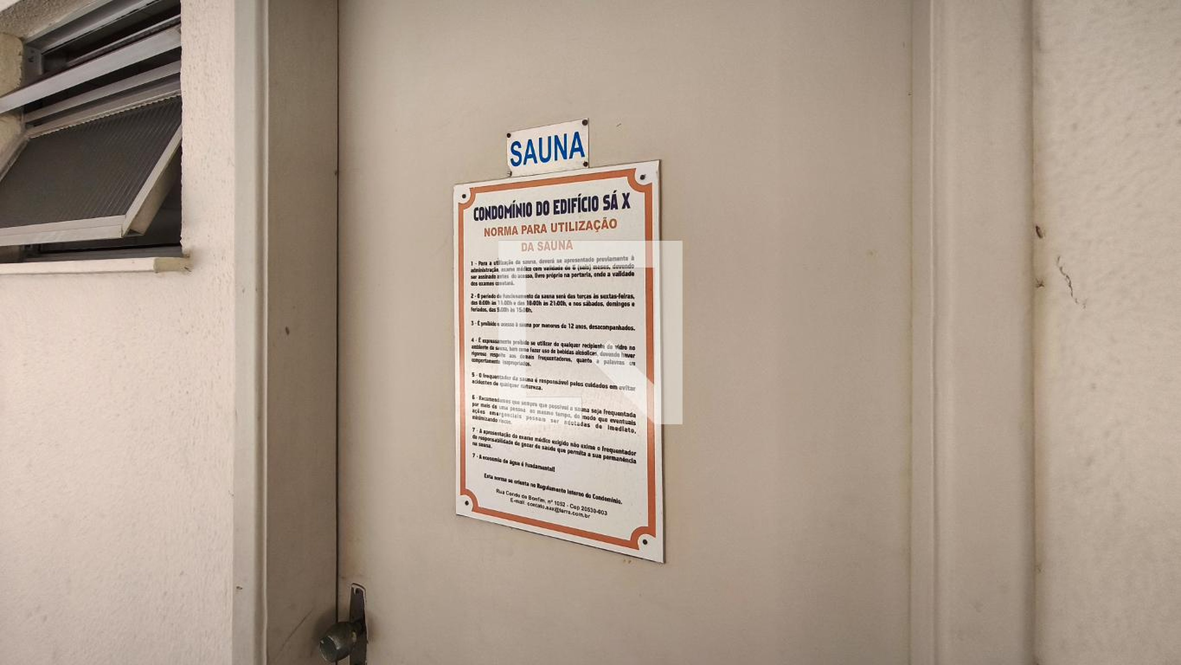 Sauna - Edifício Sá X