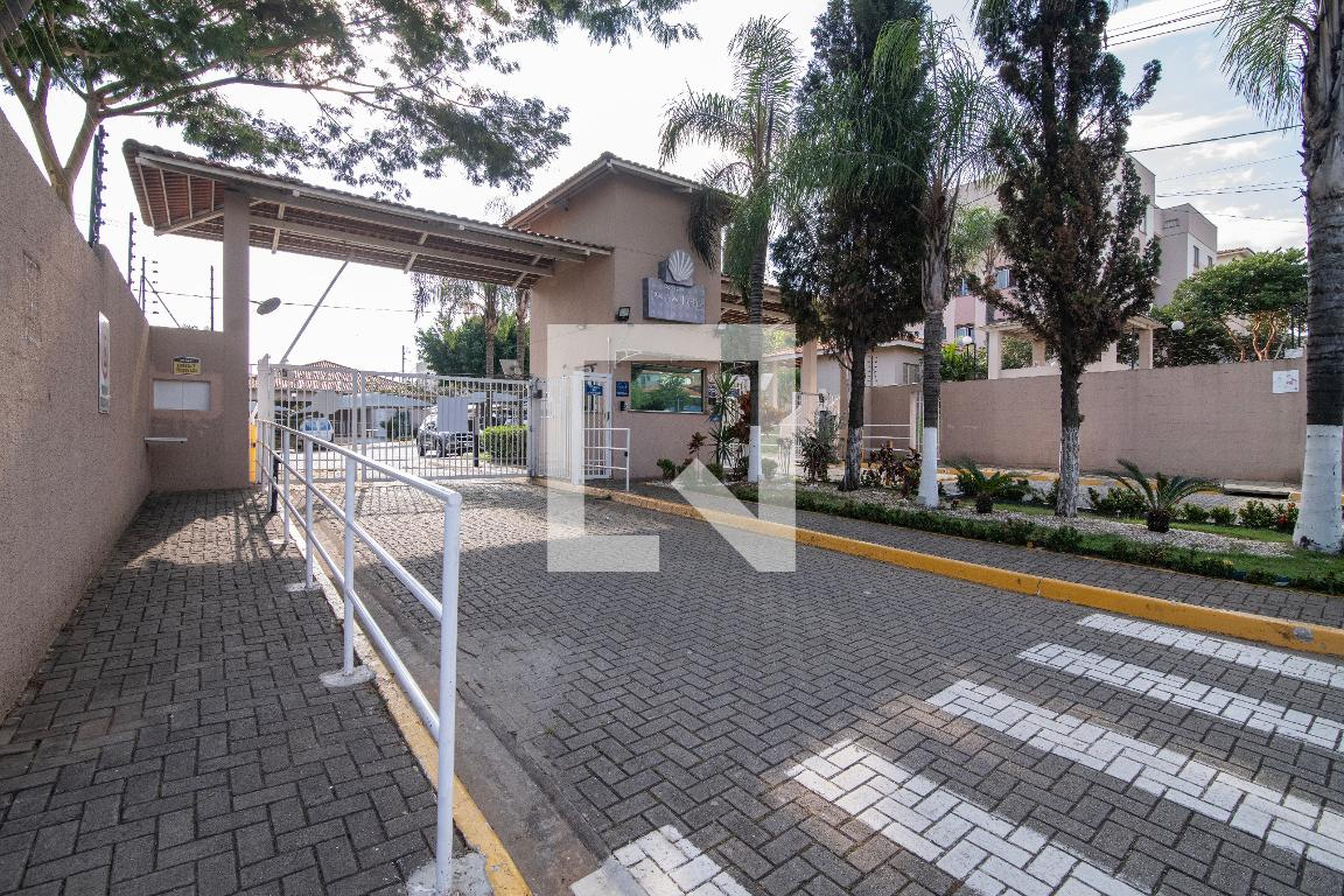 Fachada do Condomínio Residencial Clube Porto Feliz