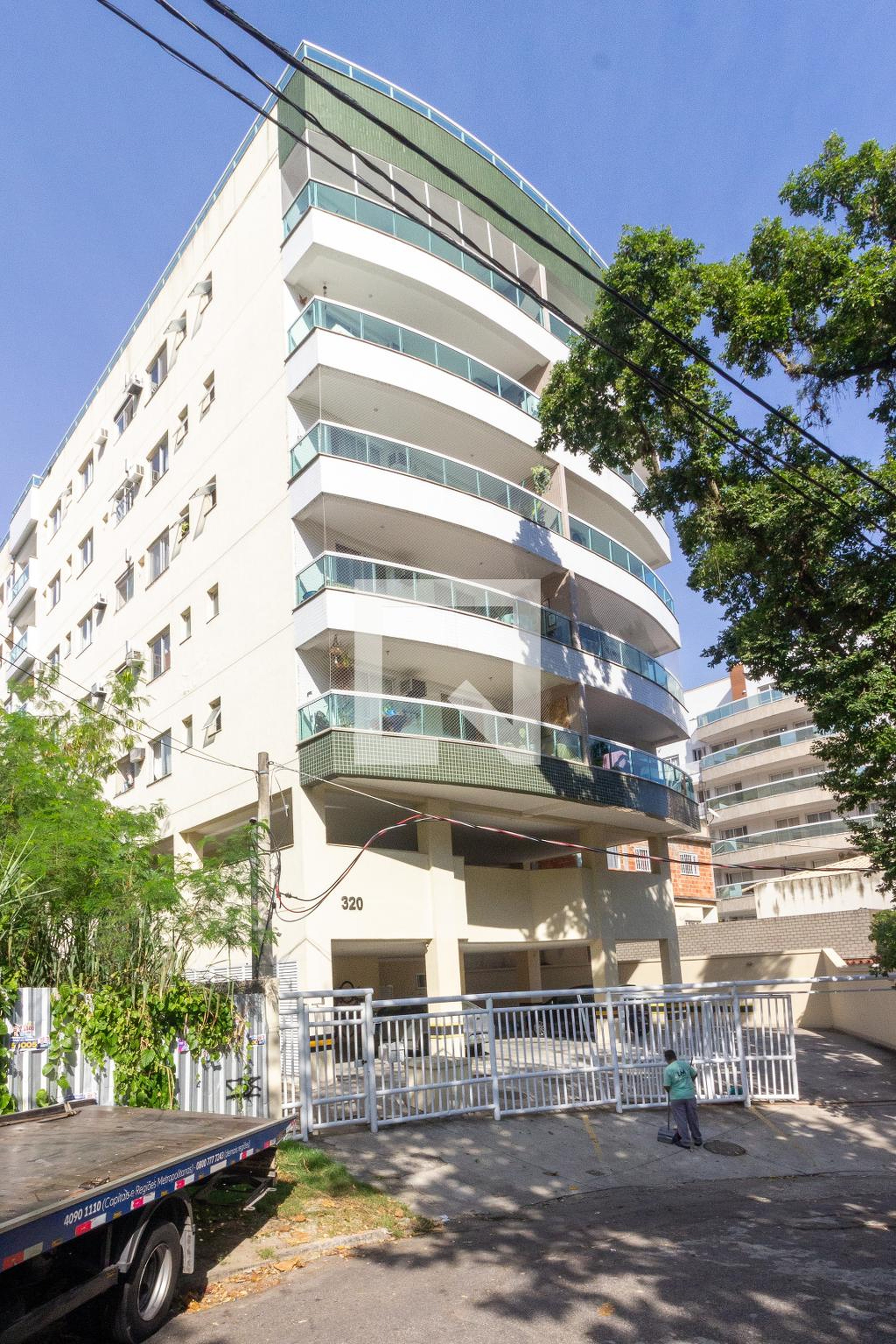 Fachada do Prédio Condomínio em Rua Evaristo de Morais, 320