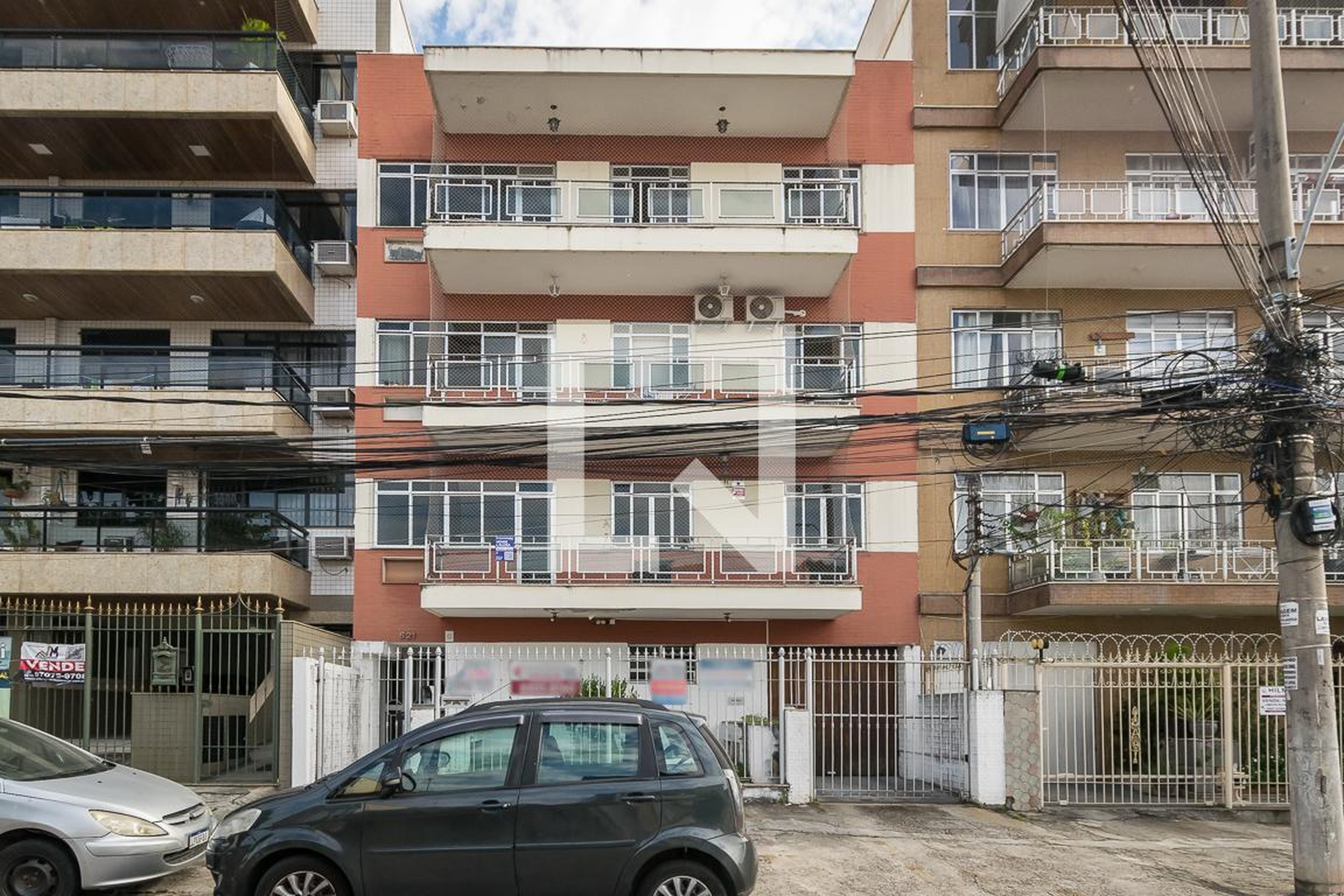 Fachada do Prédio Condomínio em Rua Flaminia, 621