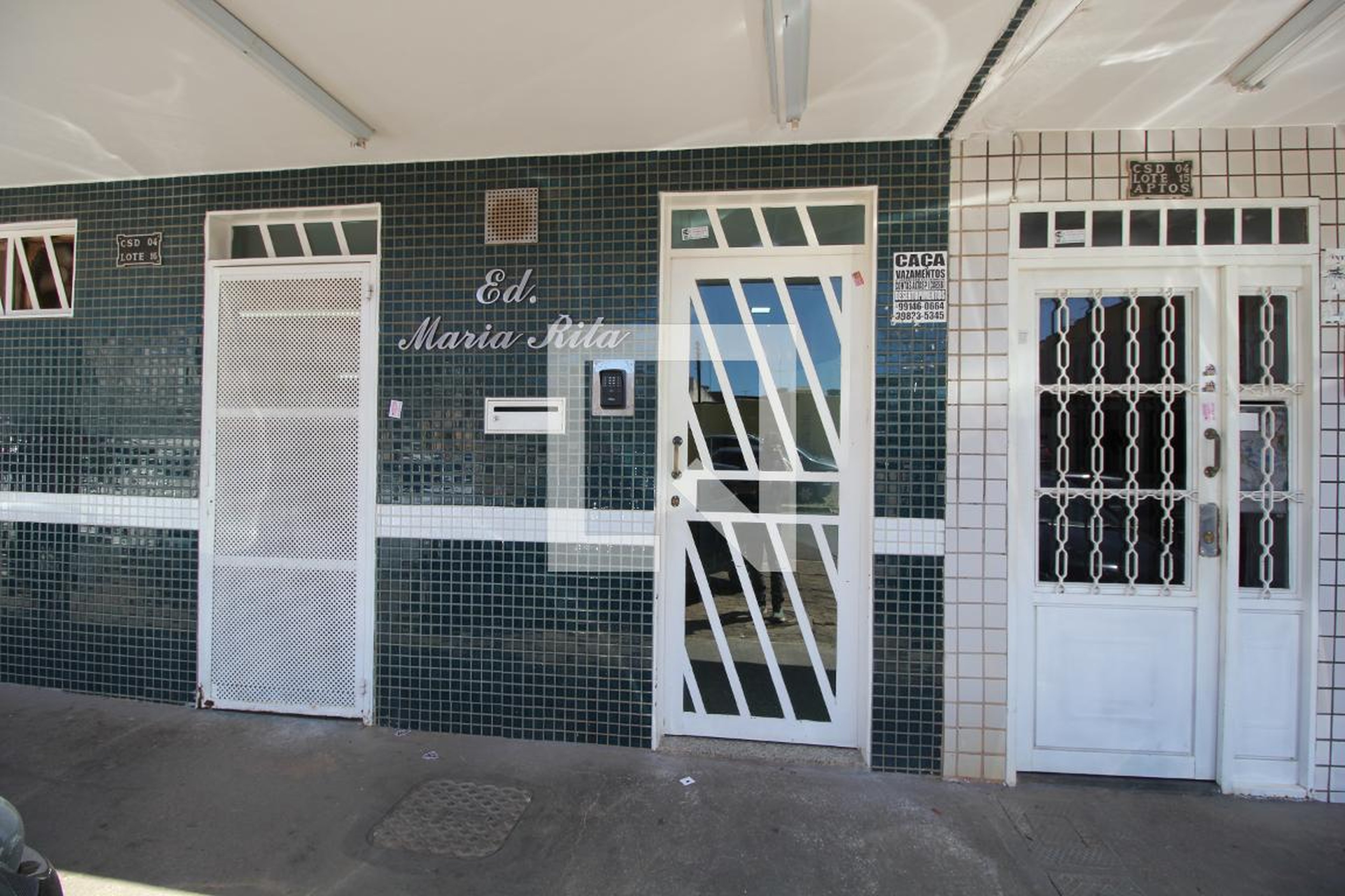 Fachada Condomínio em SETOR D SUL CSD 4 LT 17, s/n