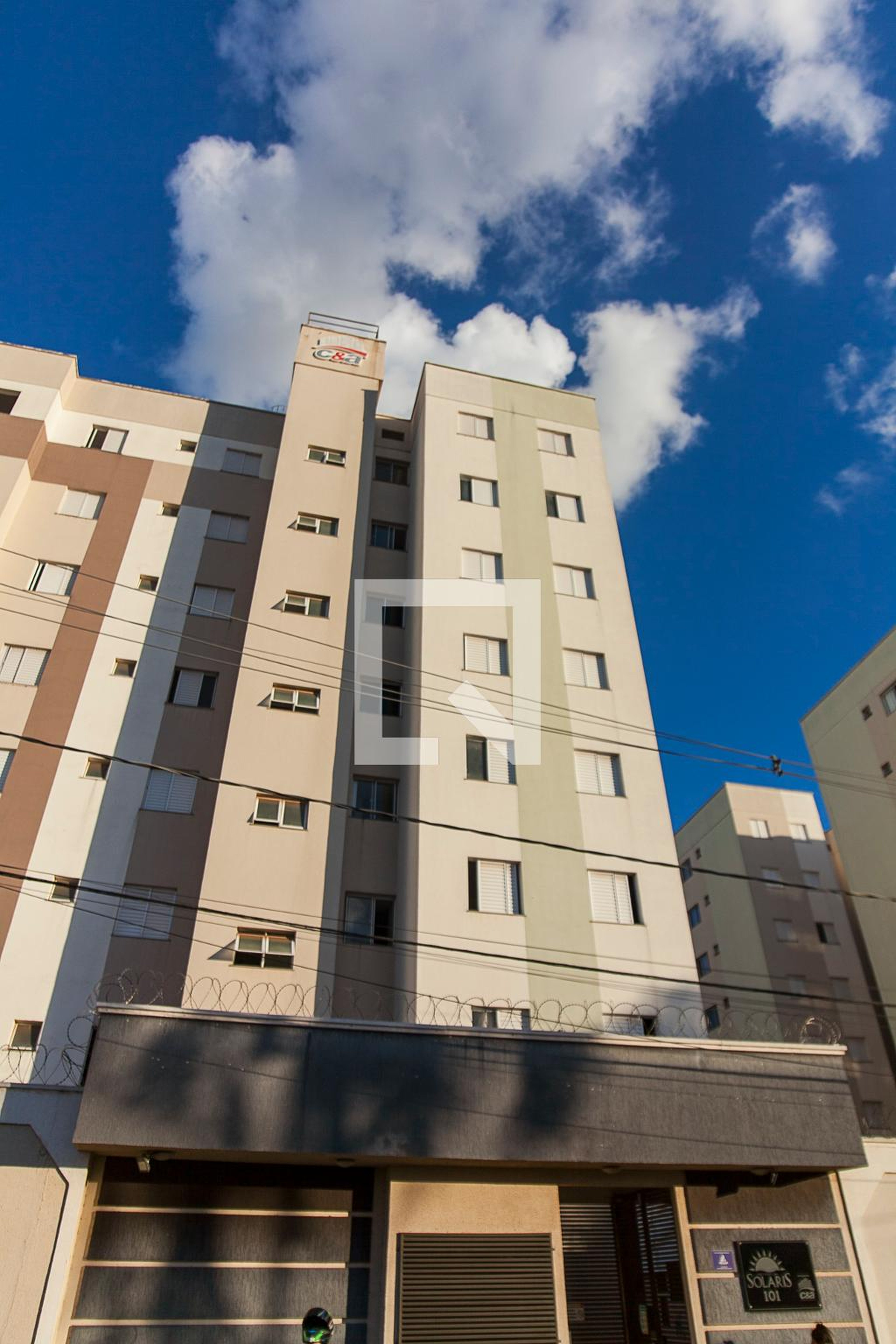 Fachada do Condominio Condomínio Solaris