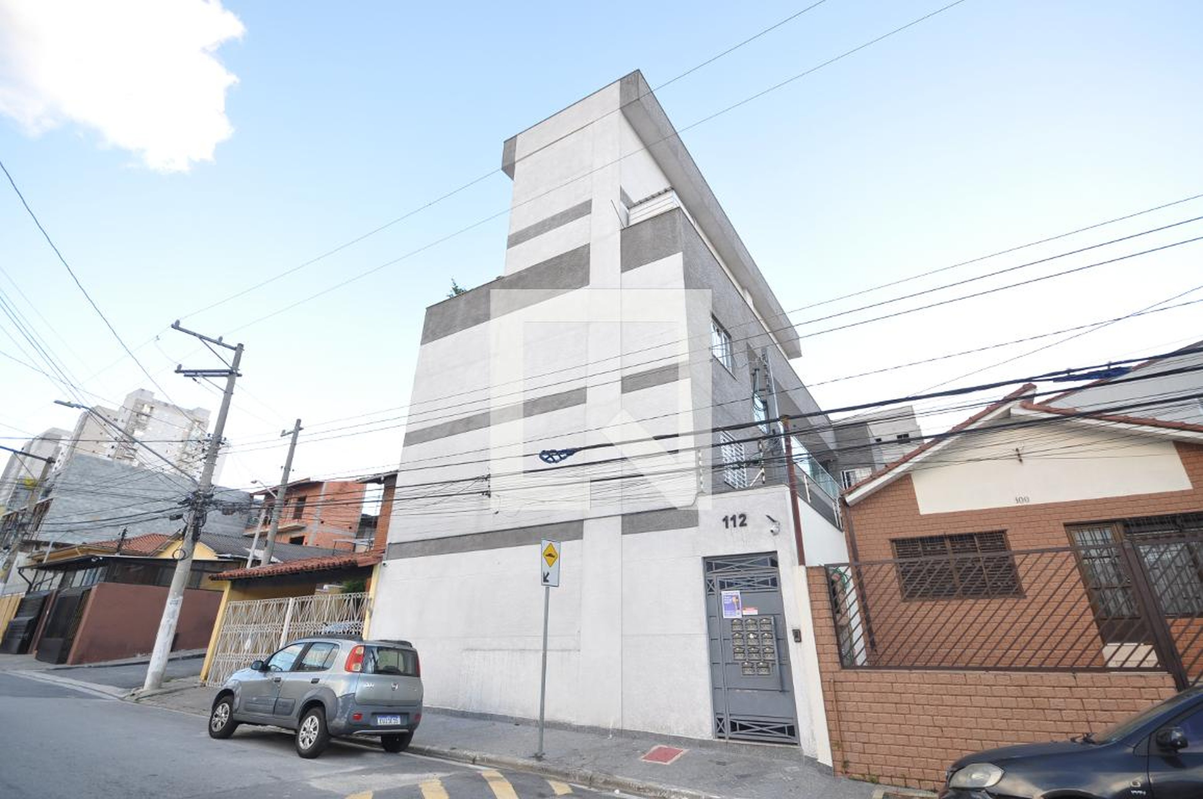 Fachada Condomínio em Rua Ibicarai, 112