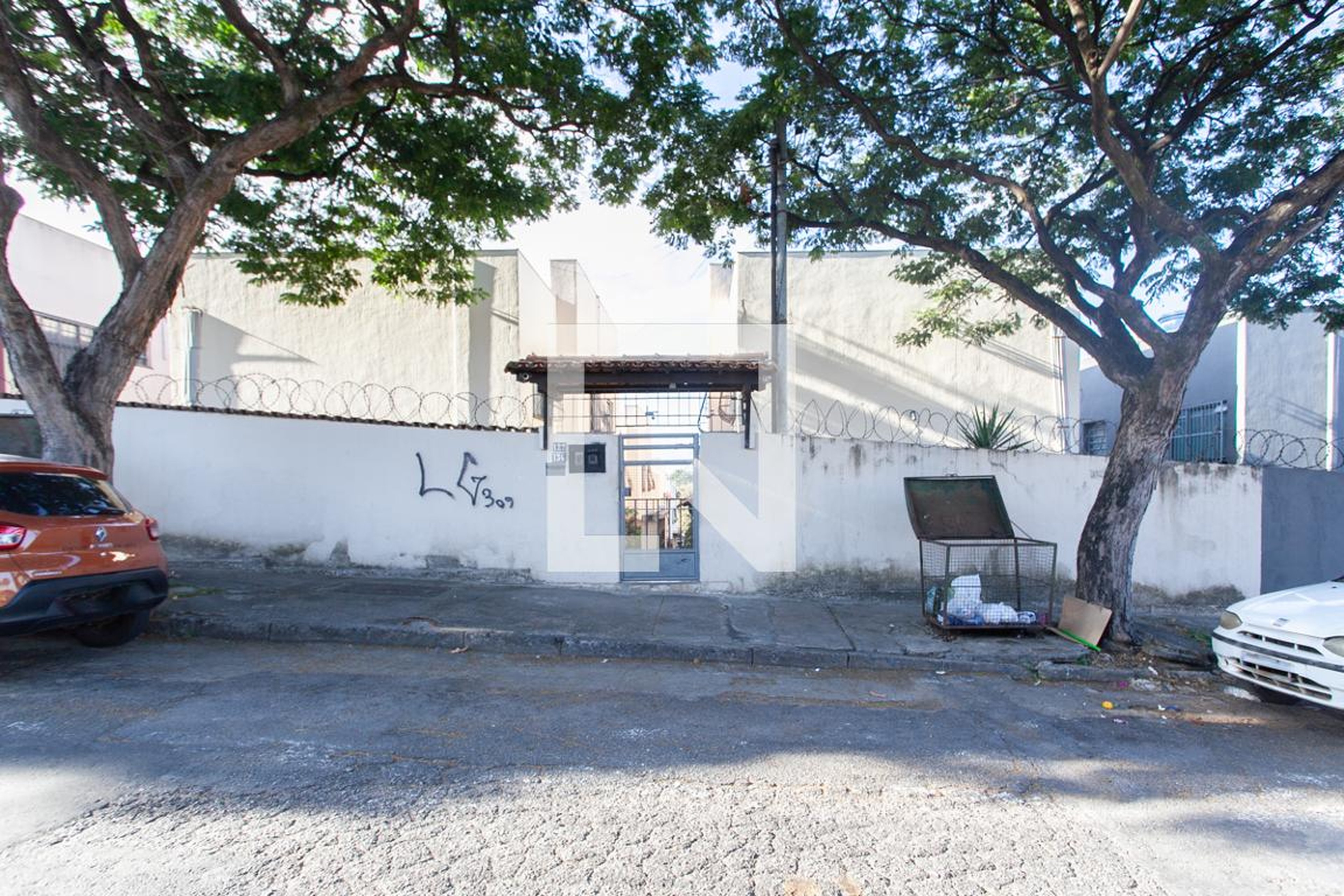 Fachada Condomínio em Rua Mauritânia, 122