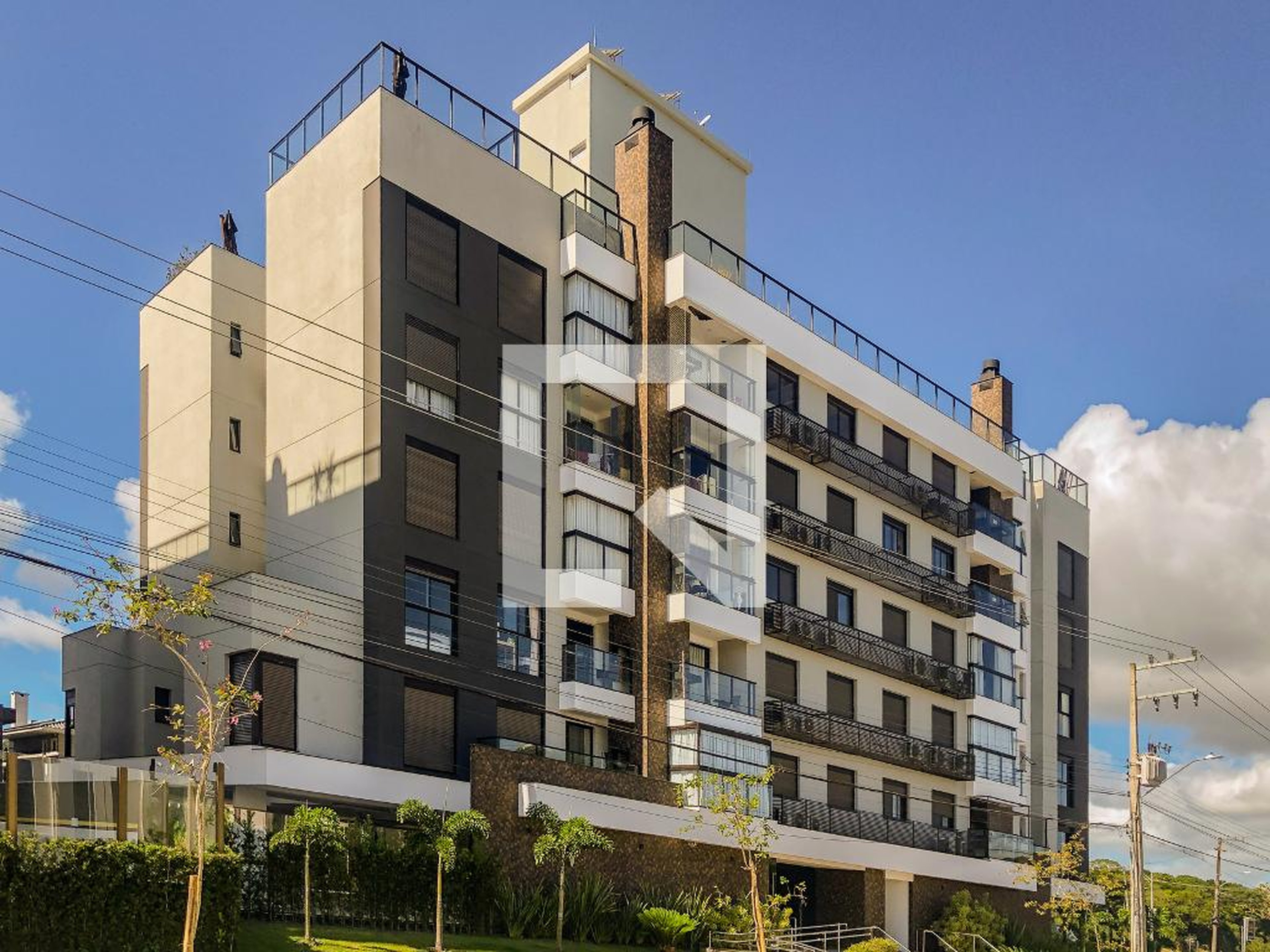 Fachada Condomínio em Avenida das Raias, 104