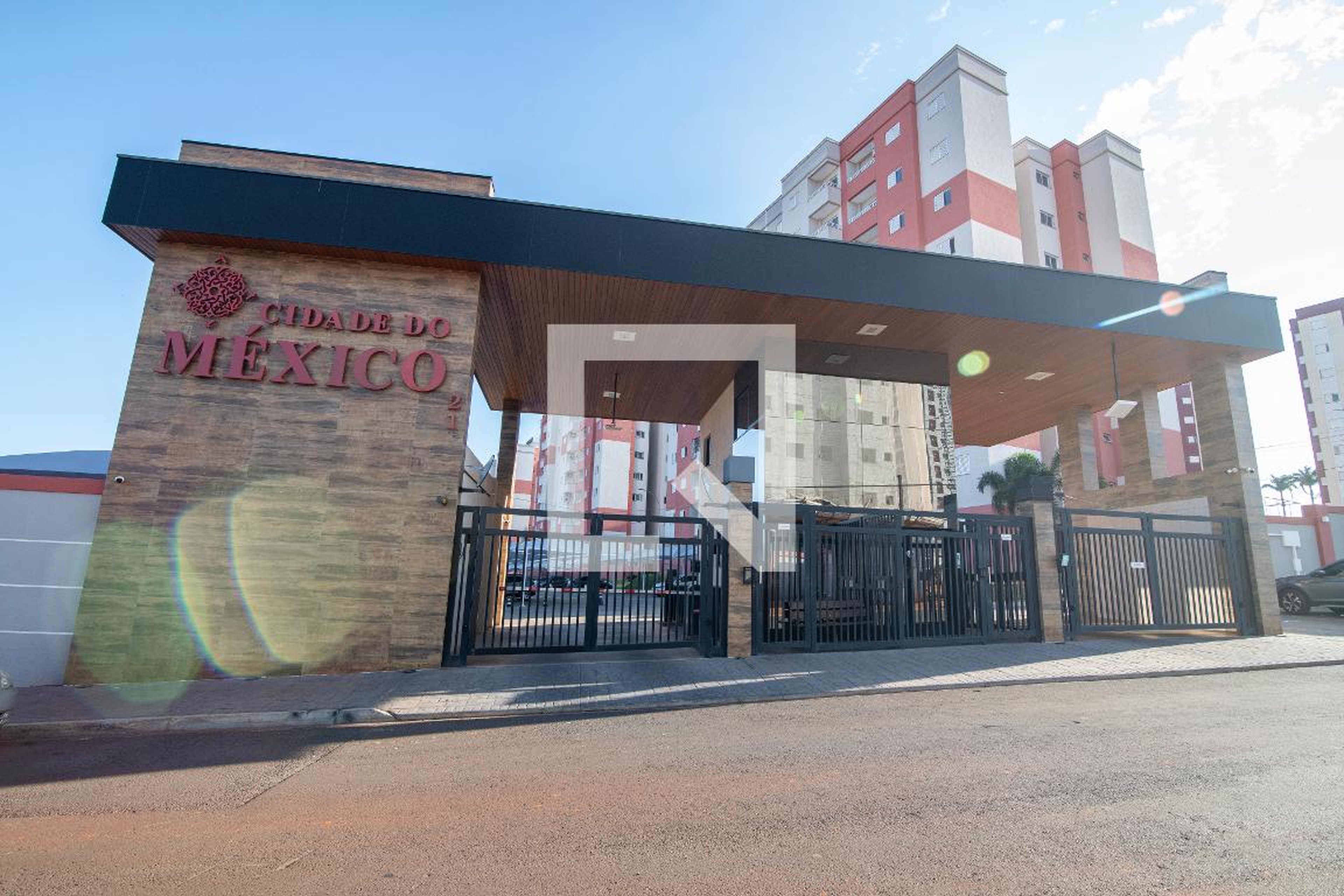 Fachada do Condomínio Residencial Cidade do México