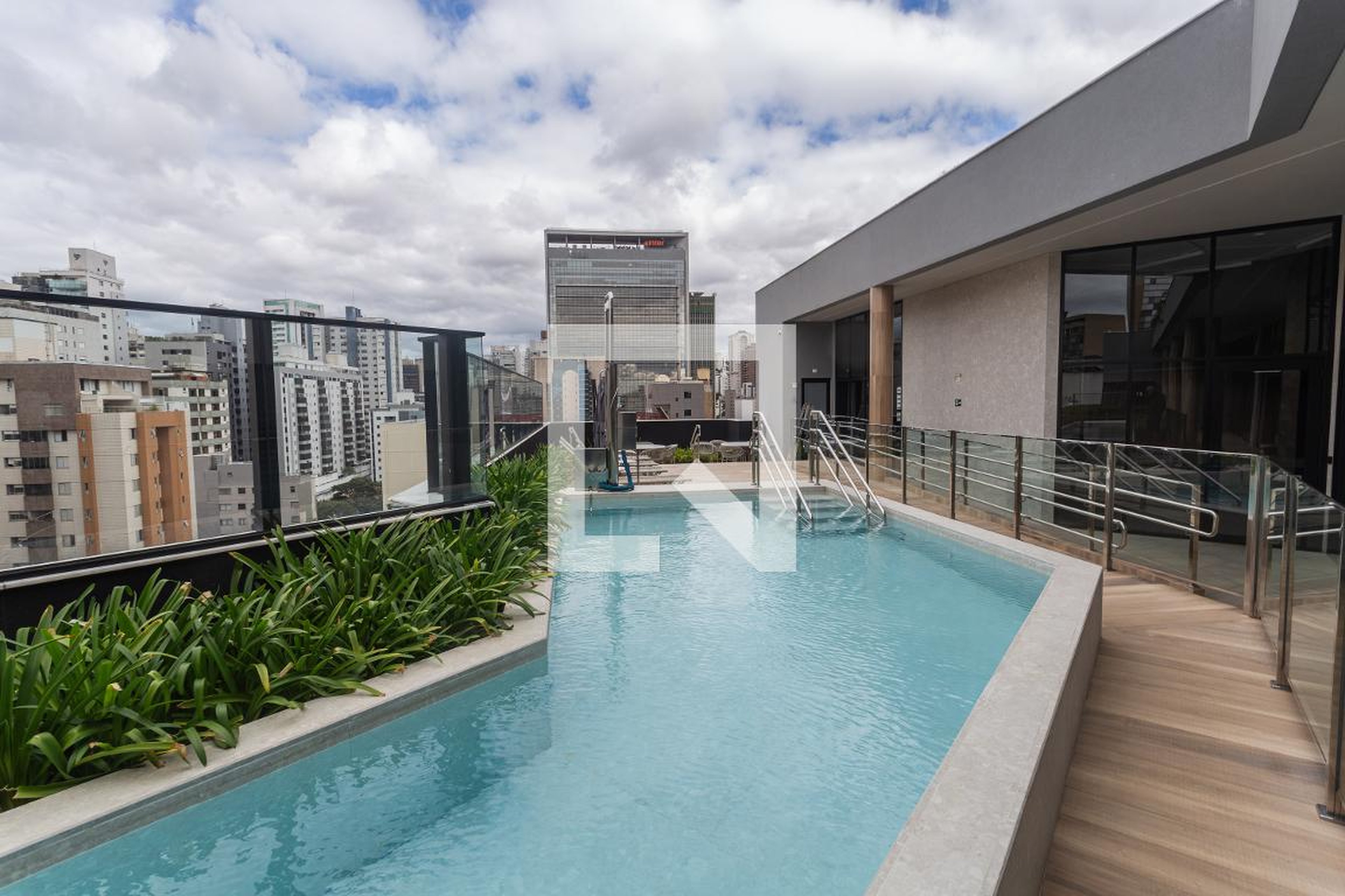 Área da Piscina - Aimorés Moradias