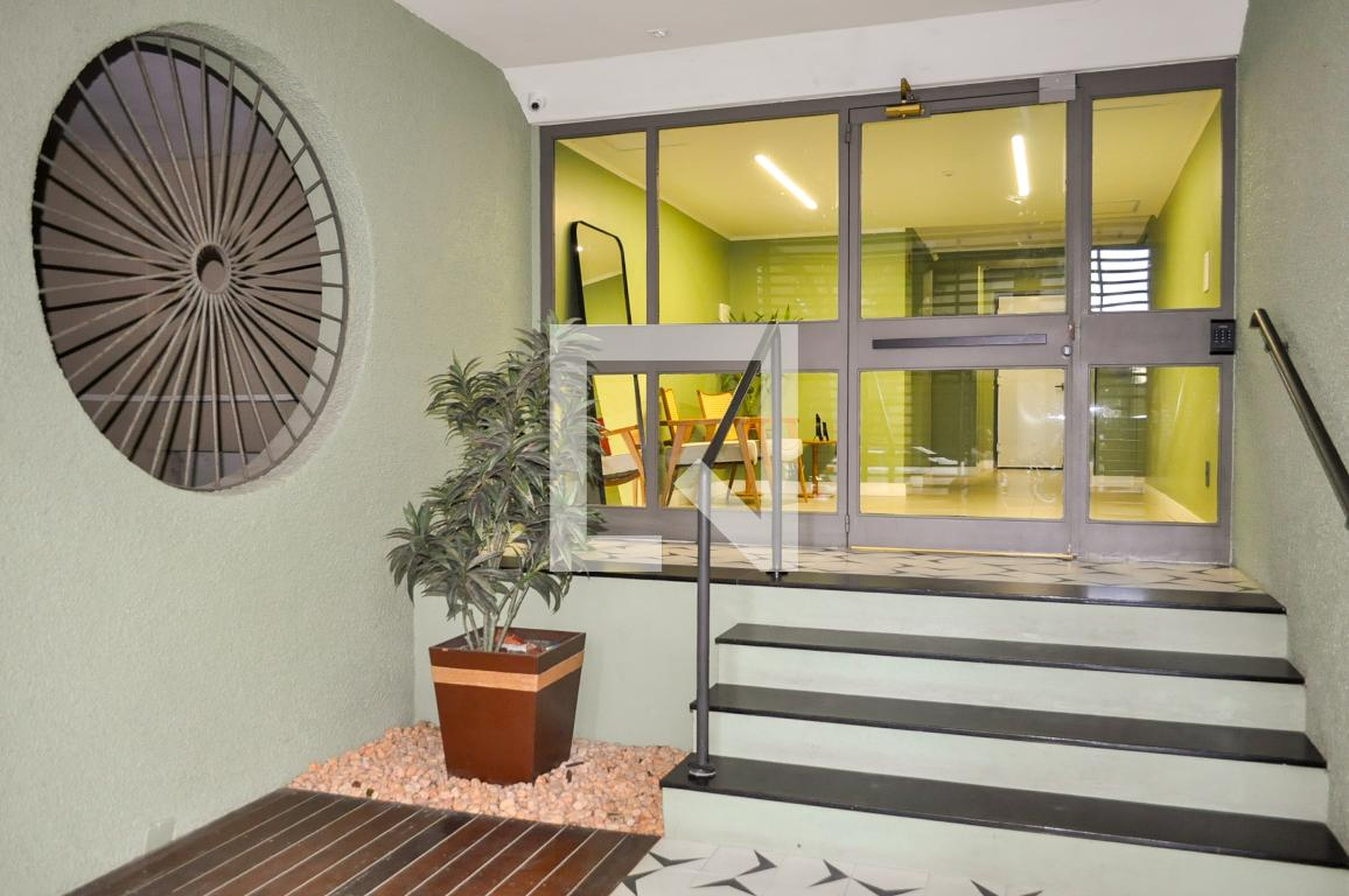 Entrada do prédio - Tangará