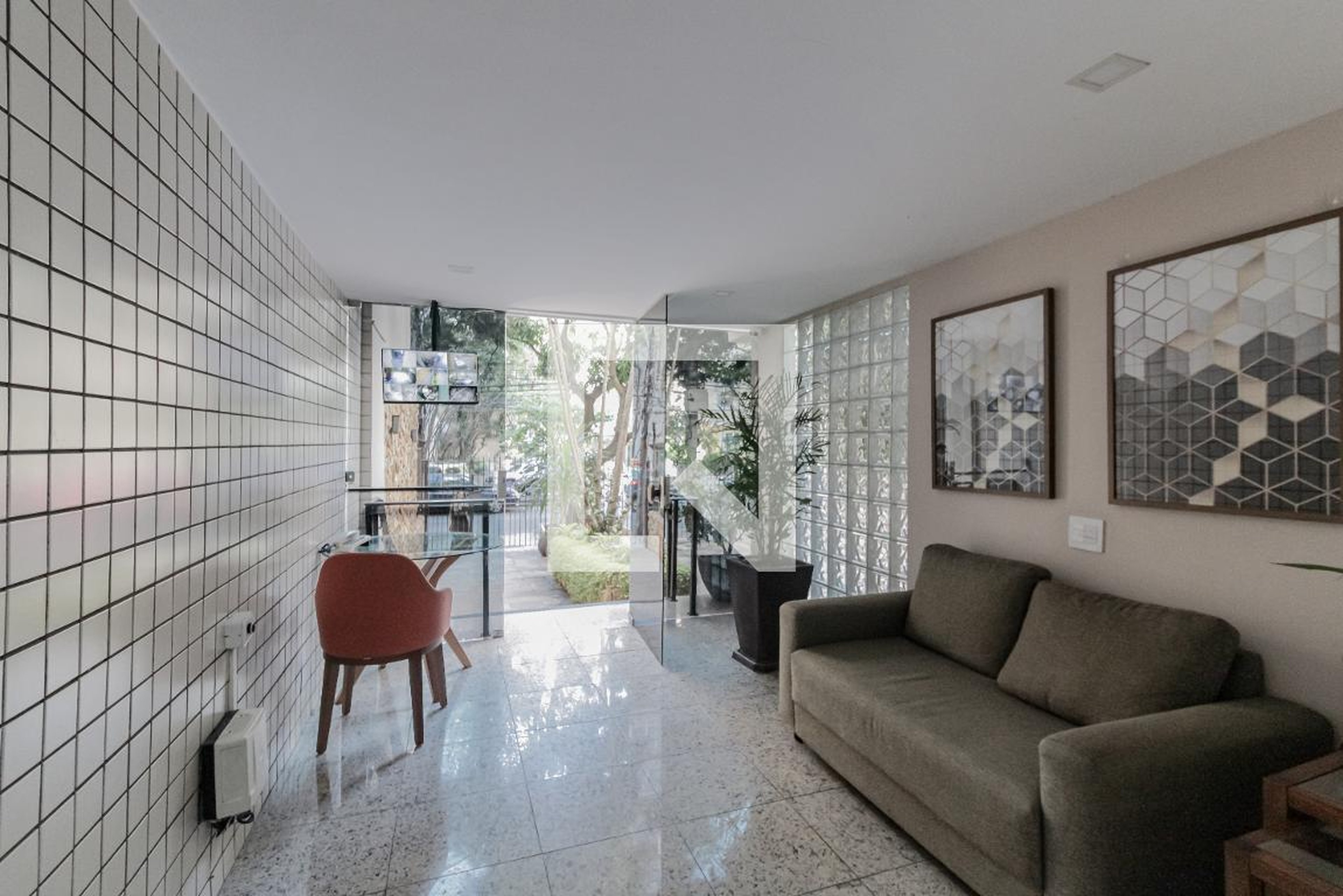 Hall de entrada - Edifício Marco César