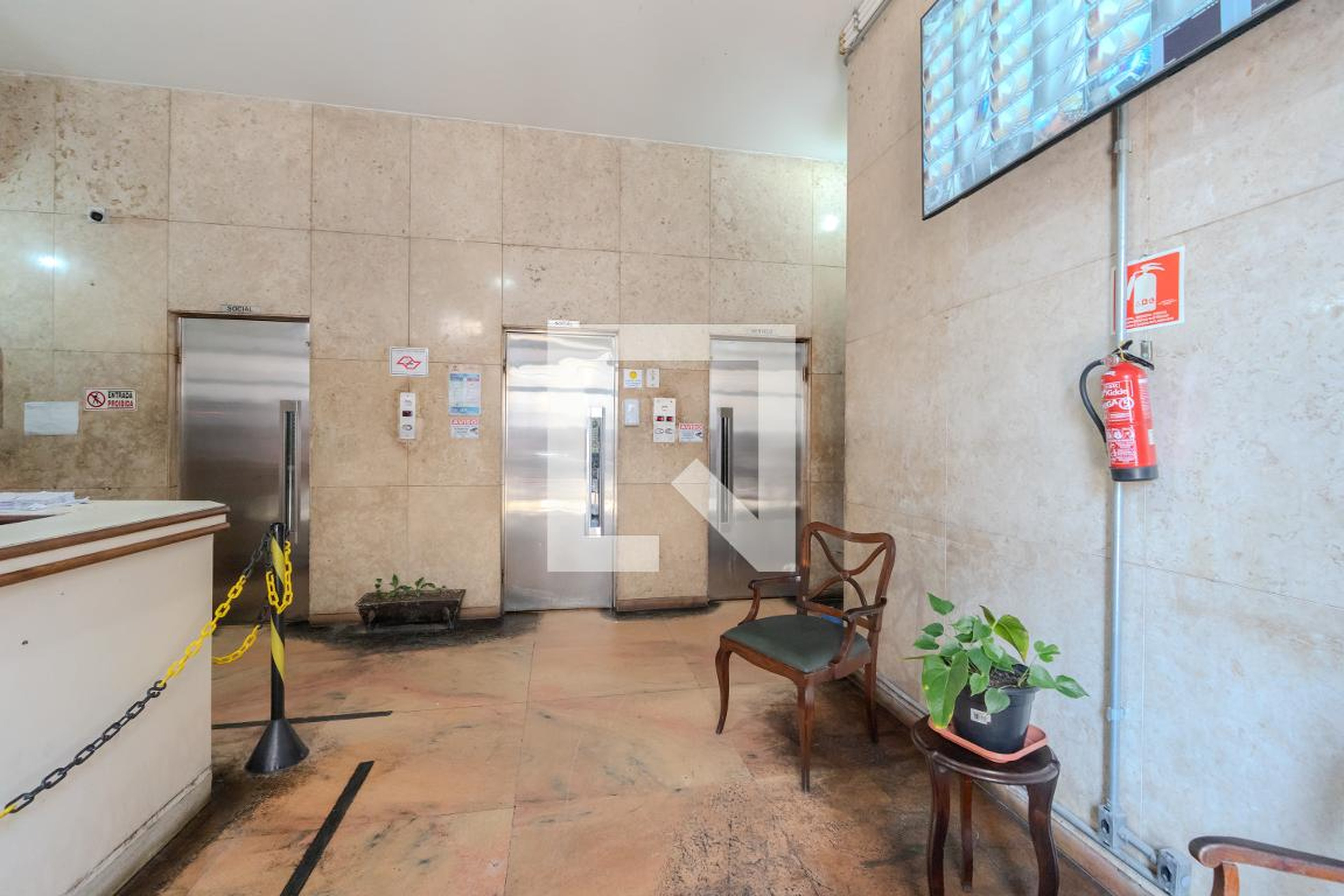 Hall de entrada - Edifício Olinda