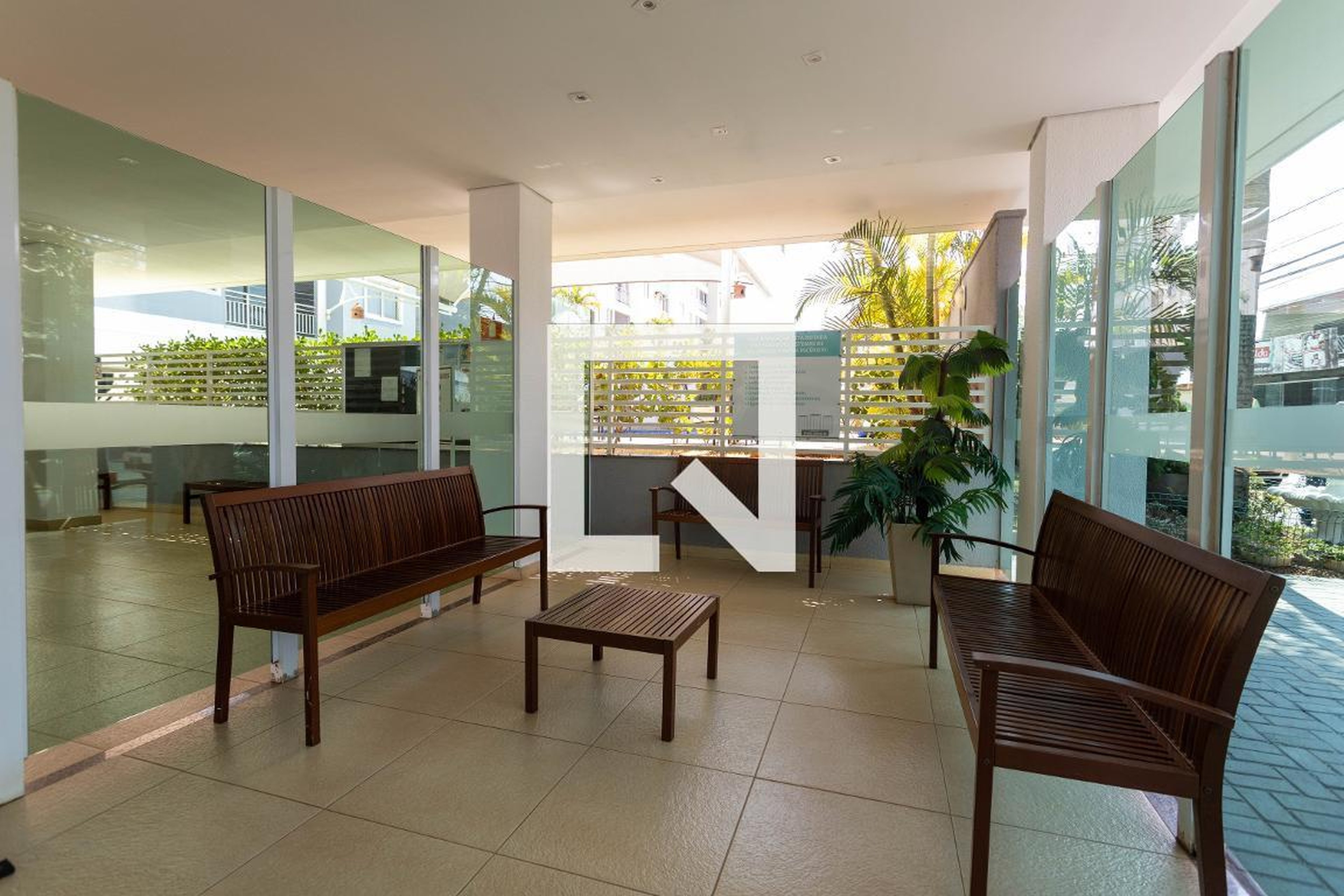 Hall de entrada - Residencial Livre Buritis