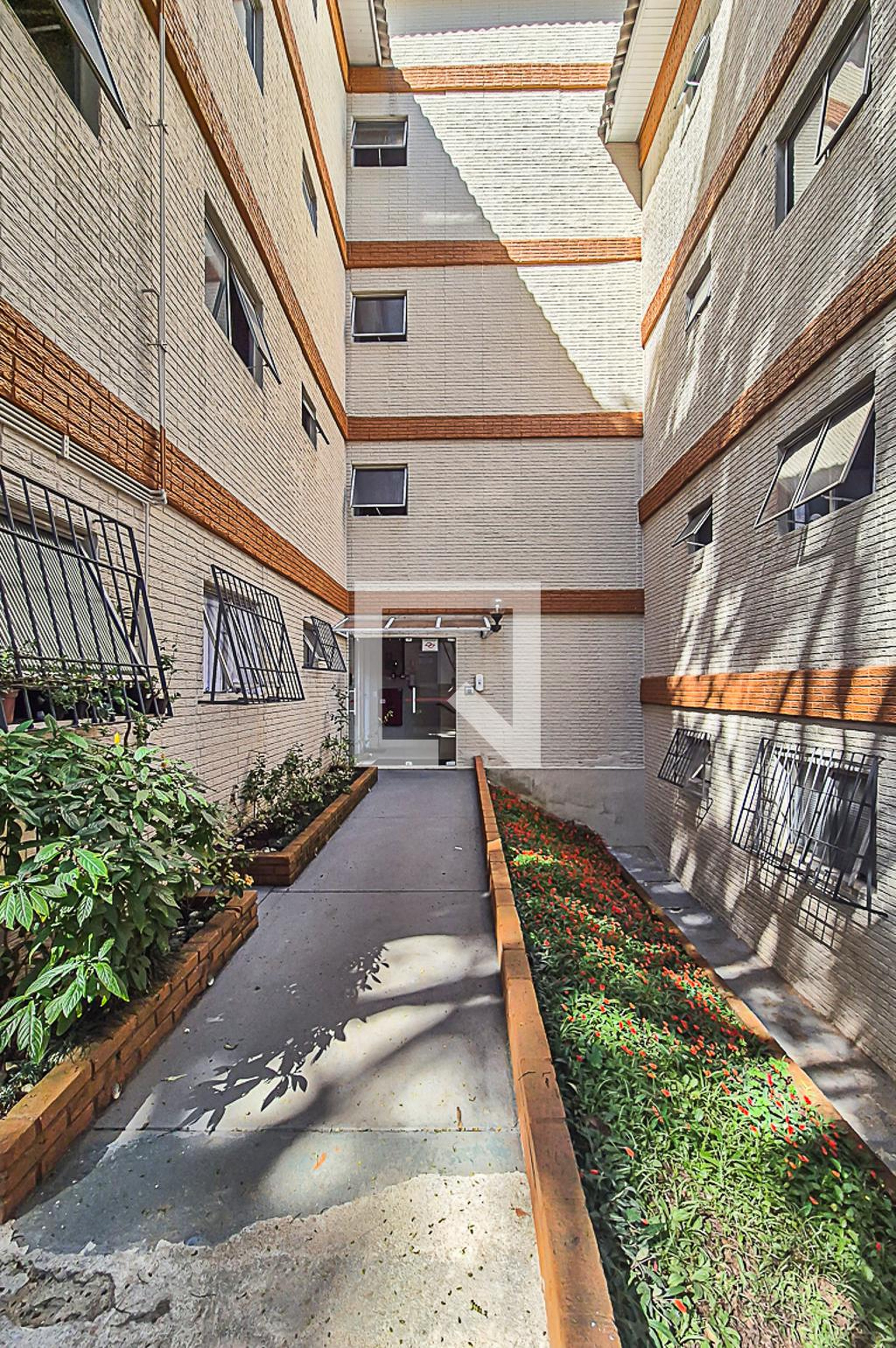 Hall de entrada - Residencial Parque das Flores