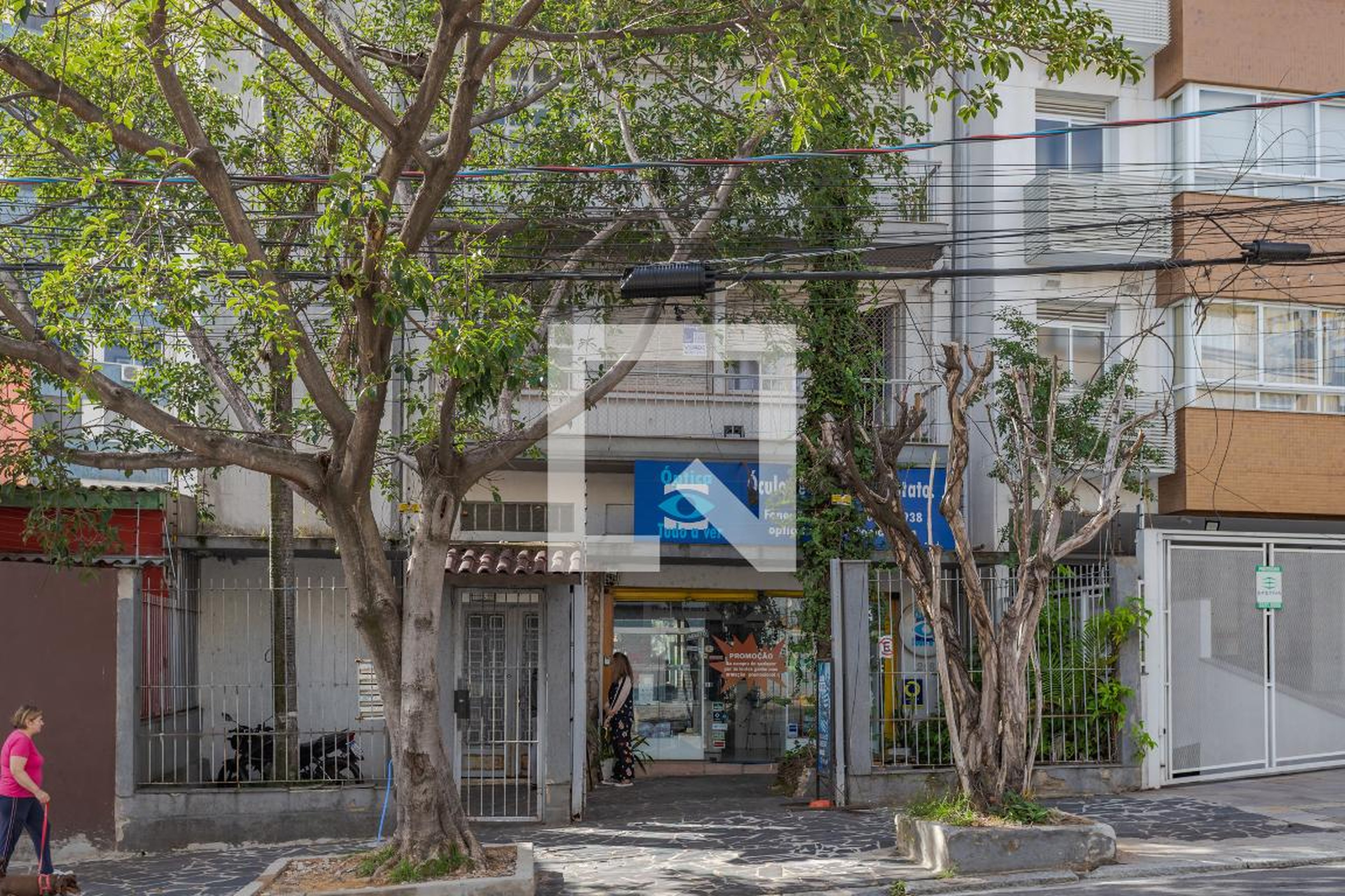 Fachada Condomínio em Rua Santo Antônio, 214