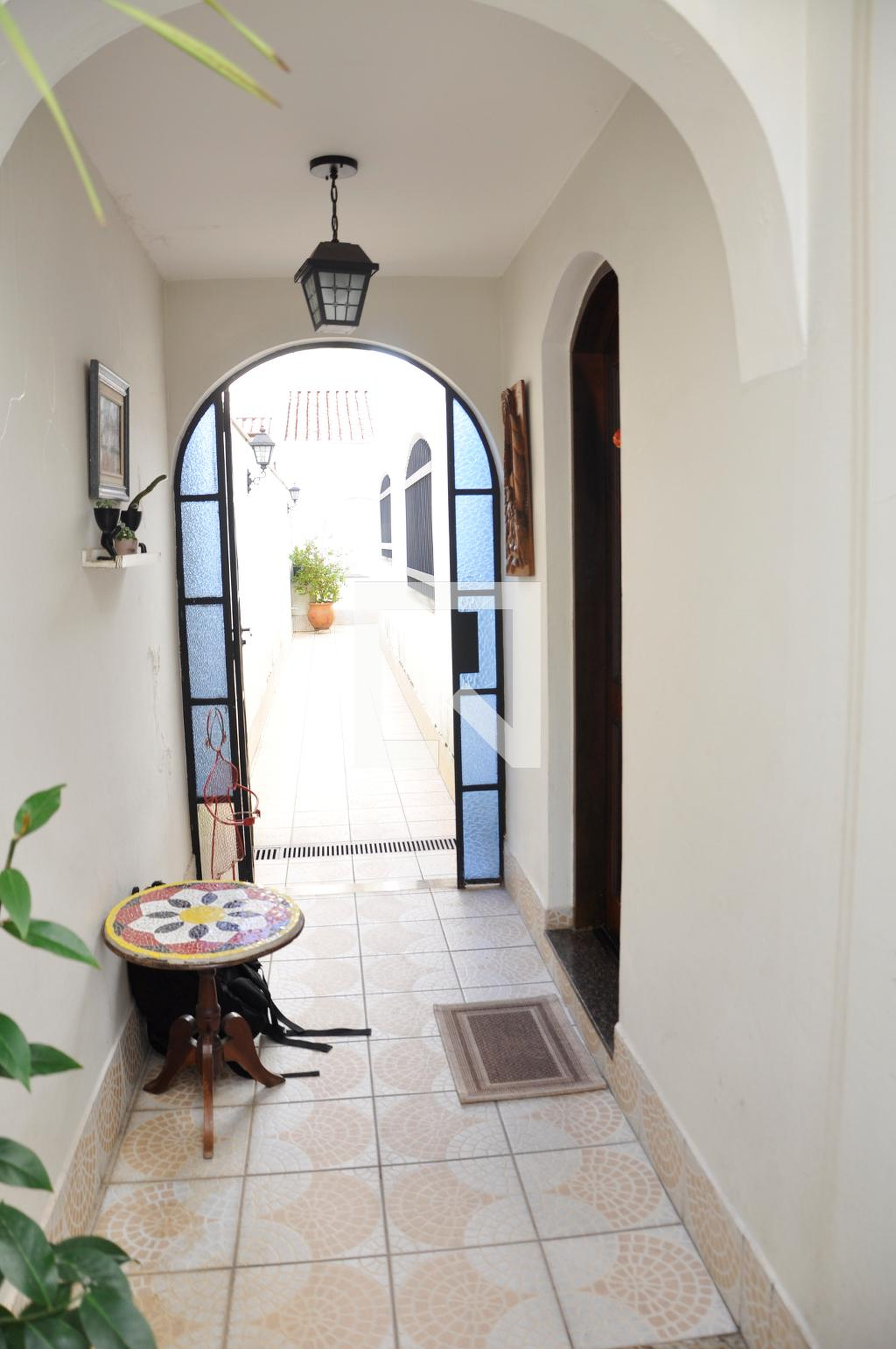 Hall de entrada Condomínio em Rua União Federativa, 102