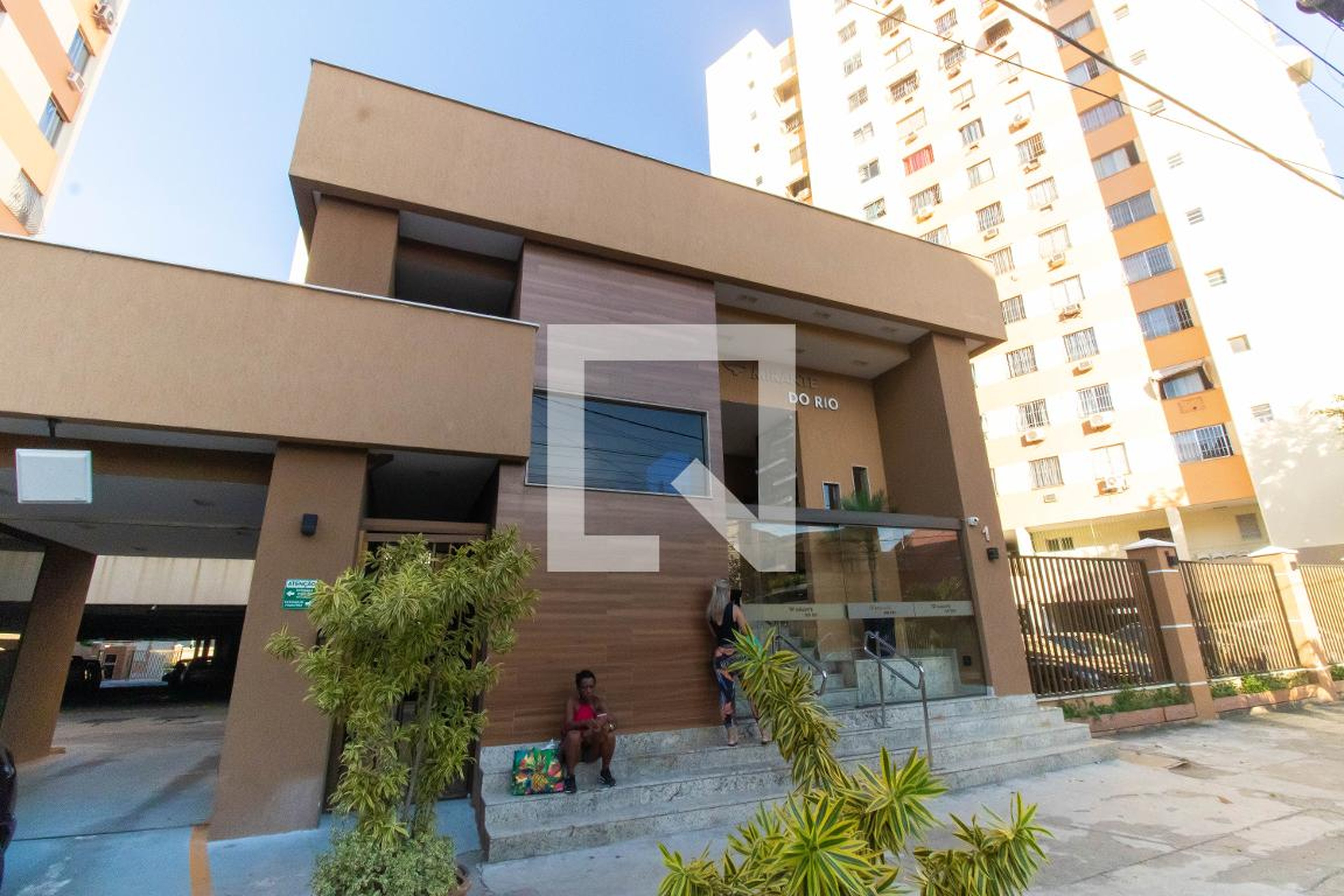 Fachada Condomínio em Rua Visconde de Itaboraí, 1