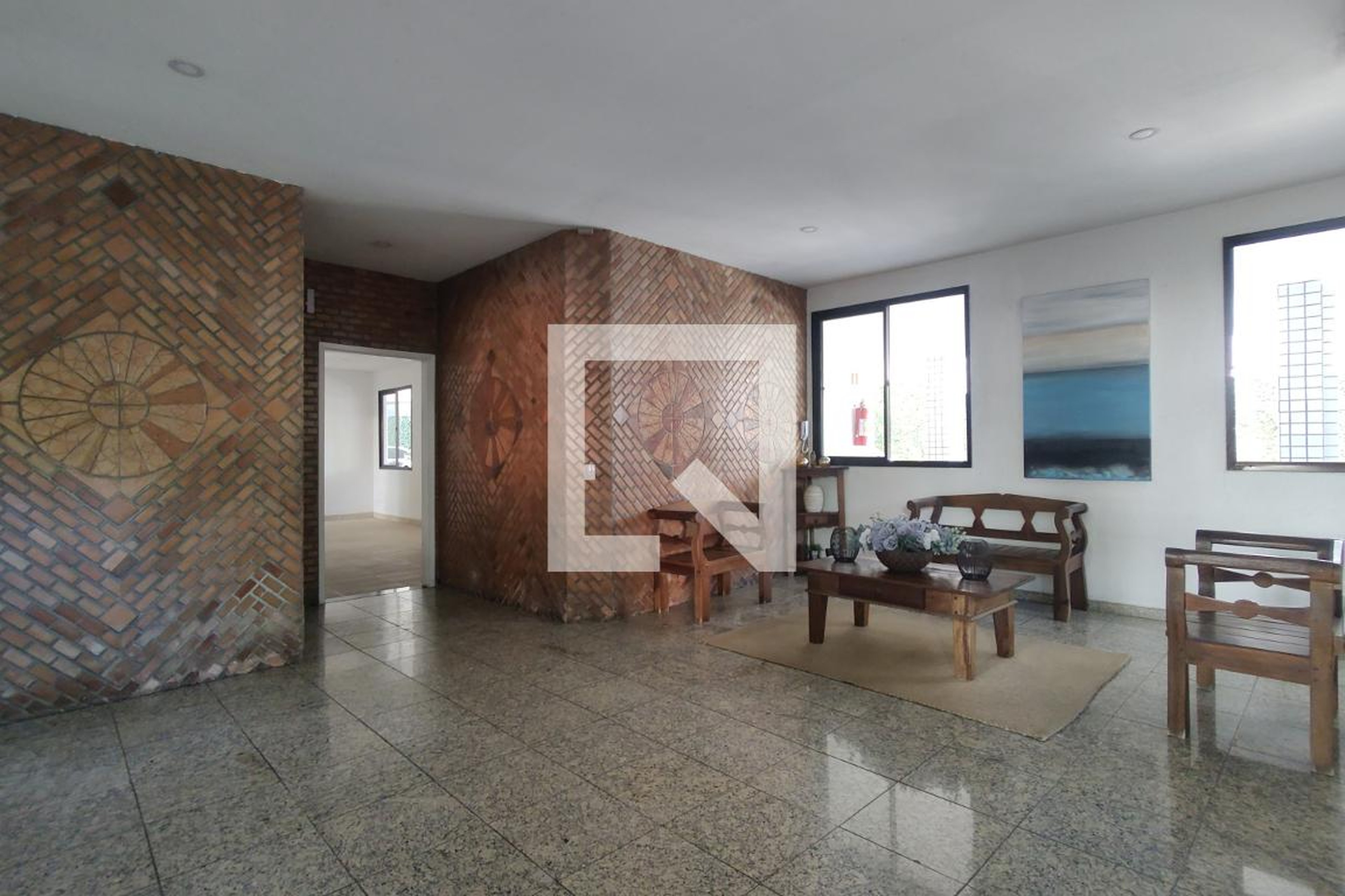 Hall de entrada - Residencial dos Bosques
