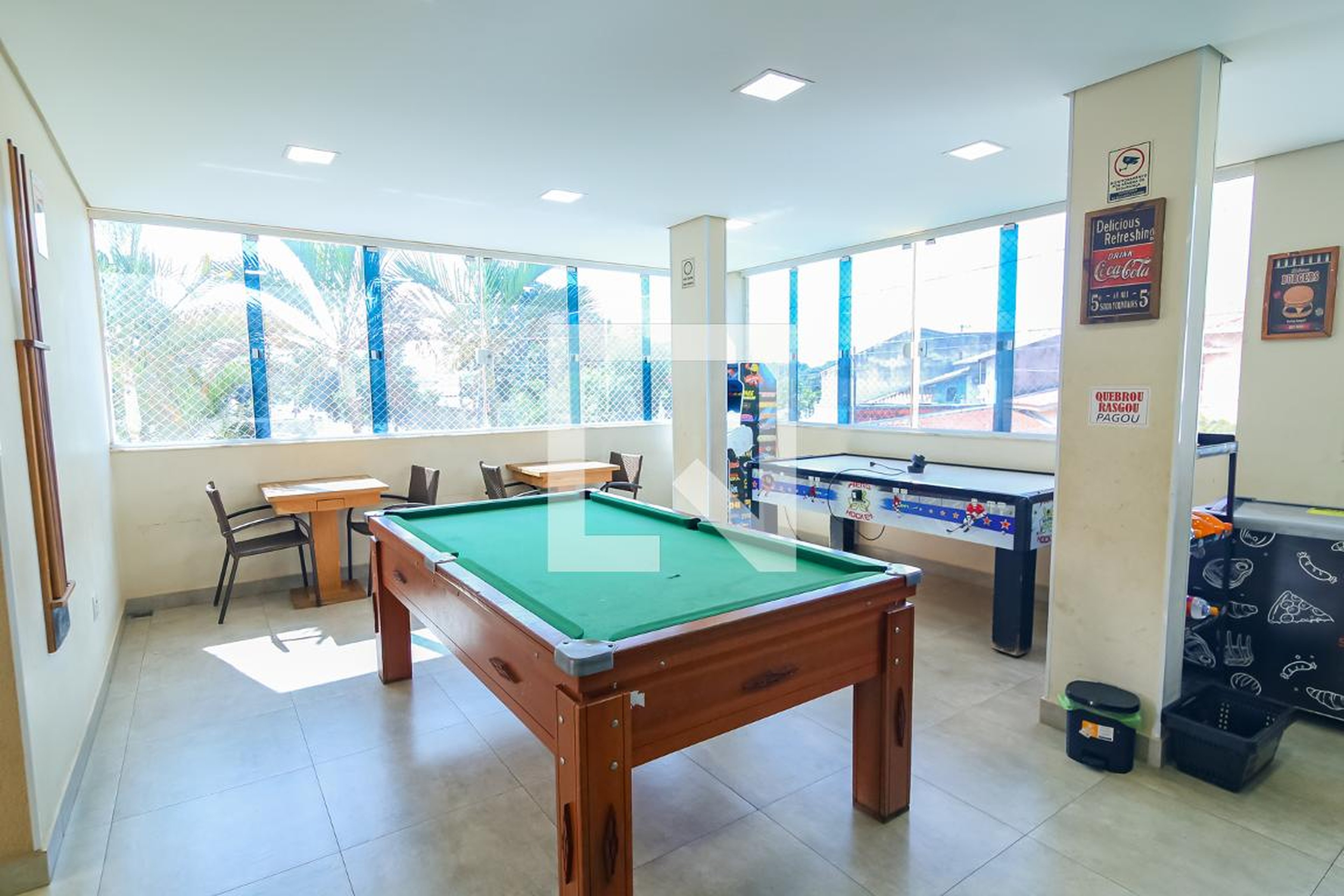 Salão de jogos - Portal das Flores