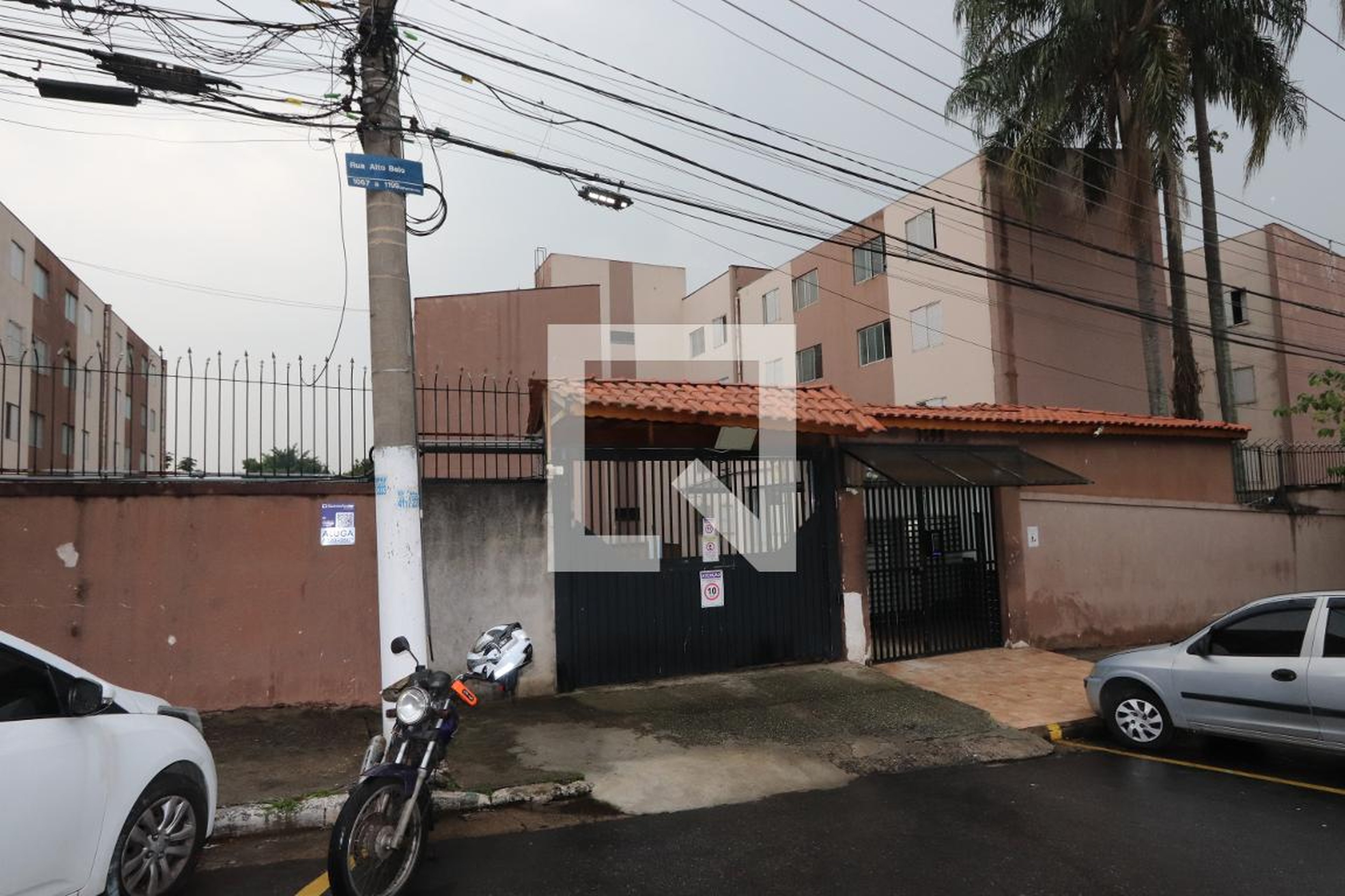 Fachada do condomínio Condomínio Conjunto Residencial Star Garden