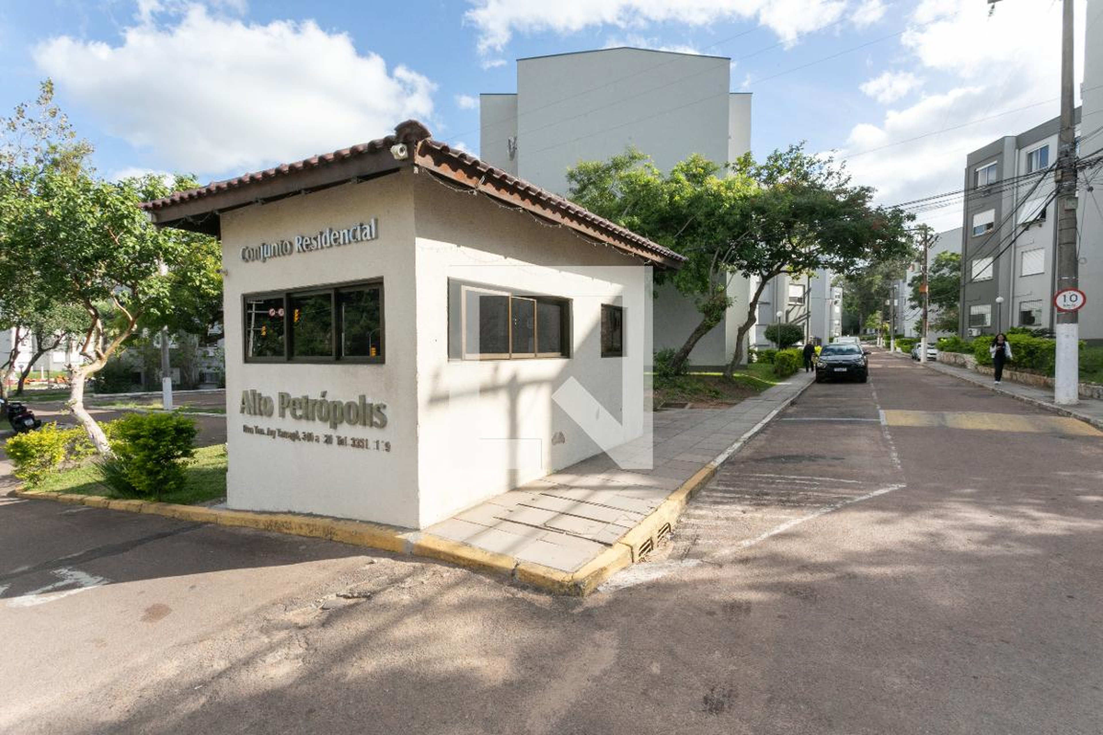 Fachada do Prédio Condomínio Conjunto Residencial Alto Petrópolis
