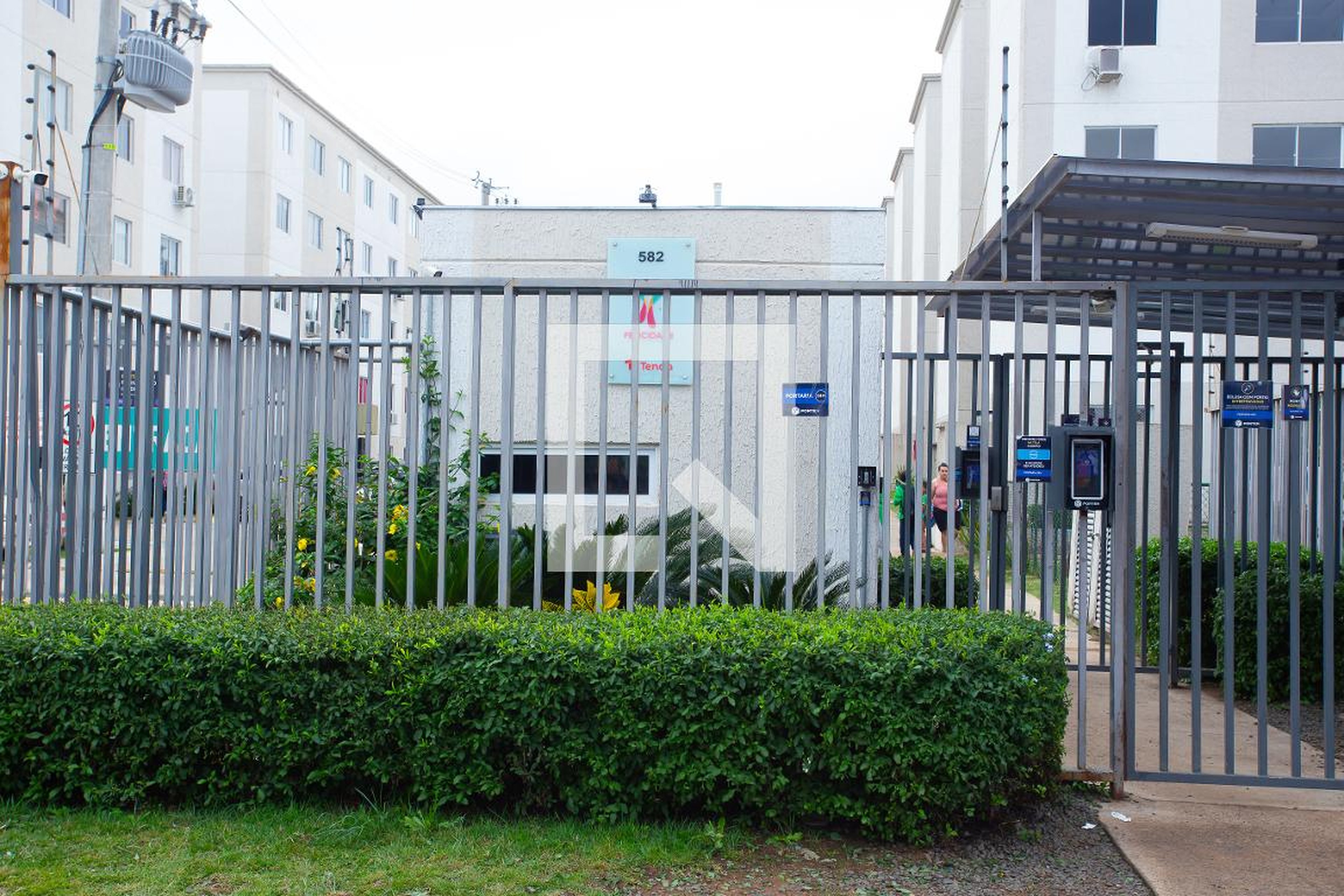 Fachada do Condomínio Residencial Felicidade