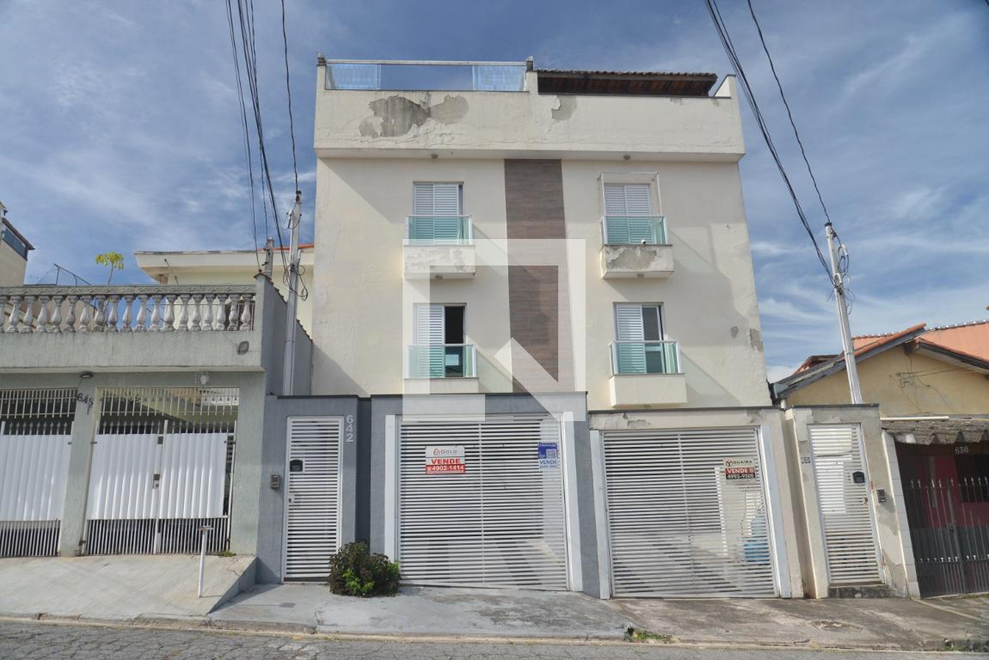 Fachada do Prédio Condomínio em Rua Santo Antônio, 642