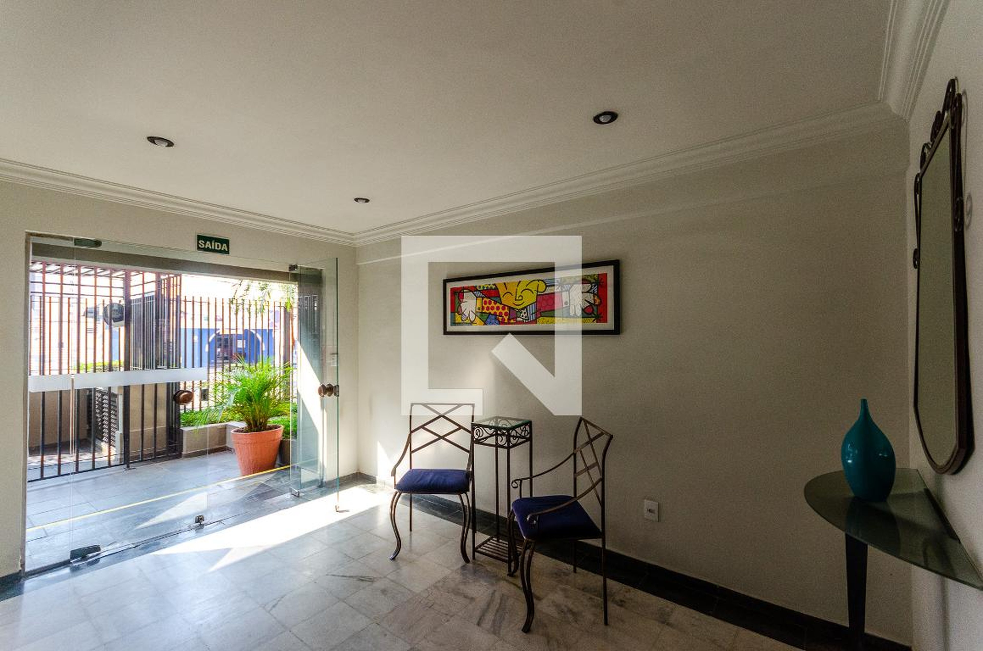 Hall de entrada - Edifício Portal Aquarella