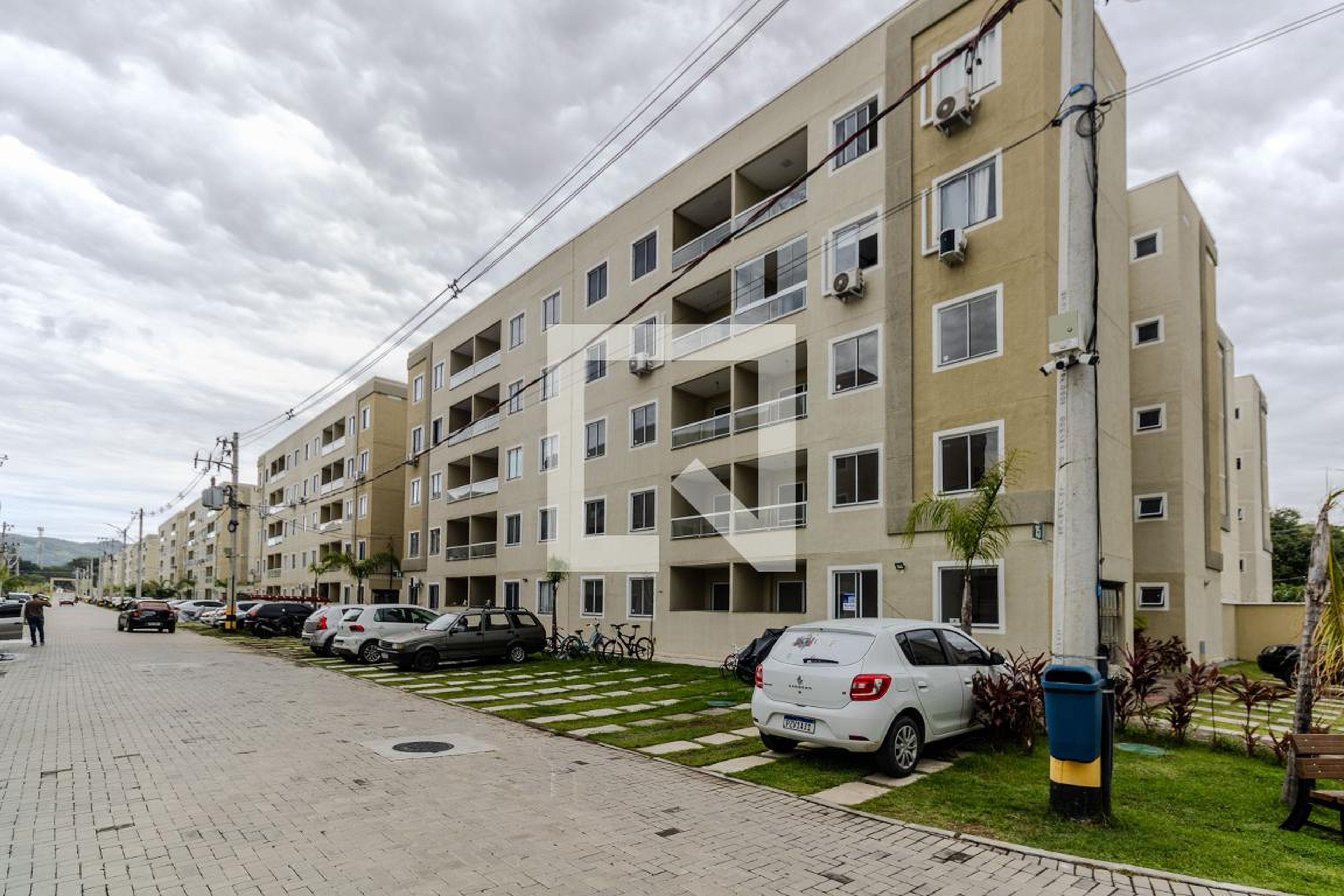 Fachada do Prédio Condomínio em Rua Campo Grande, 3860