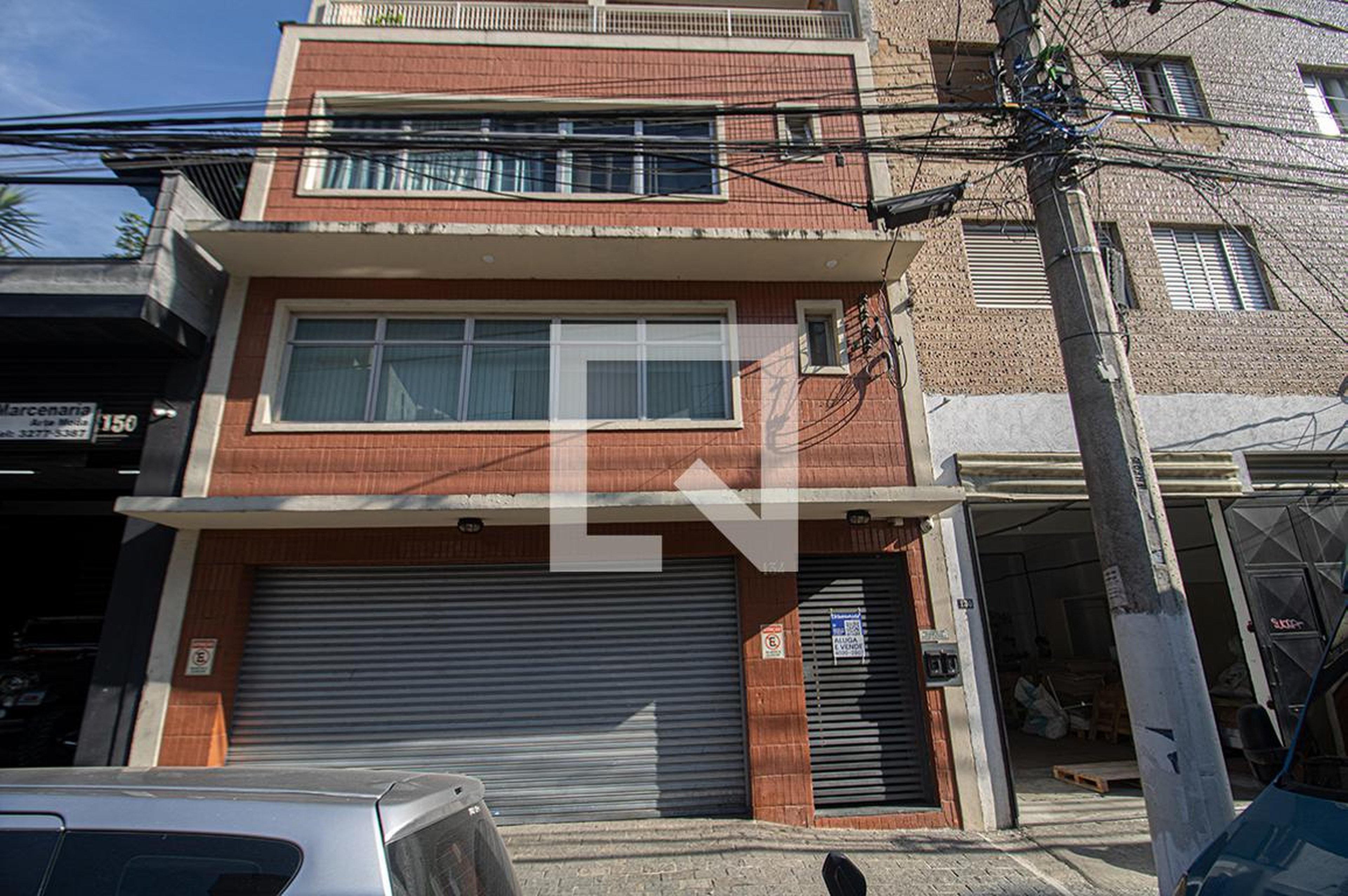 Fachada Condomínio em Rua Muniz de Sousa, 134