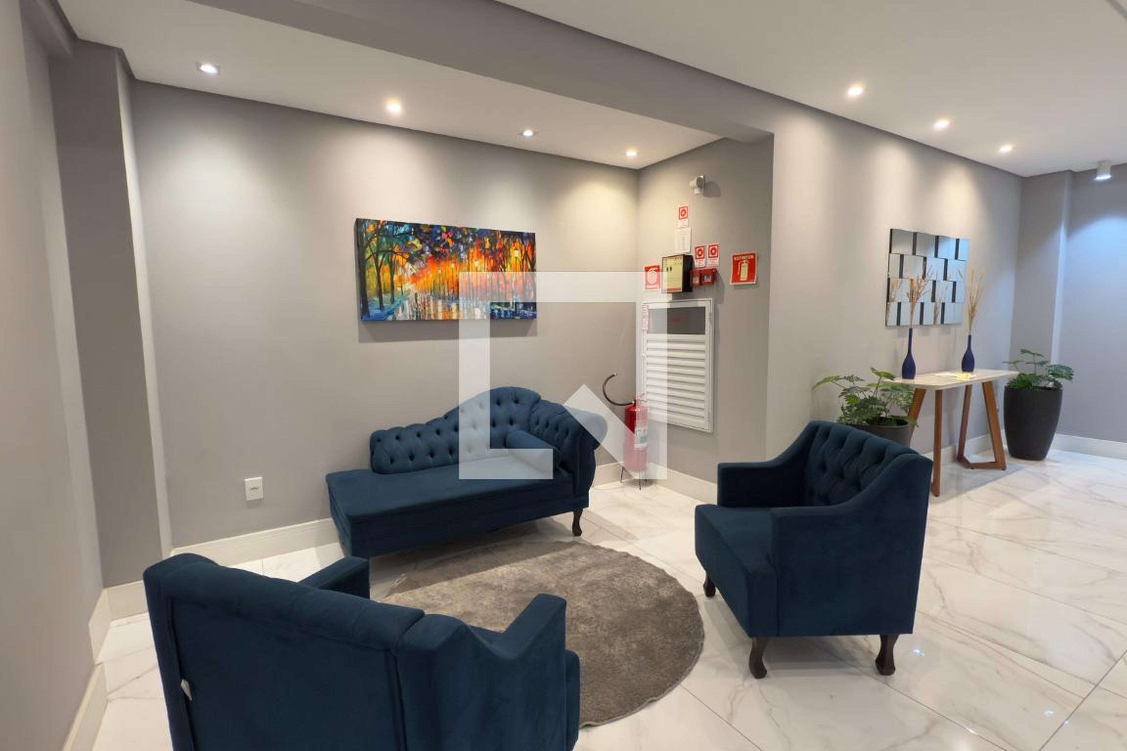 Hall social - Residencial Eduarda