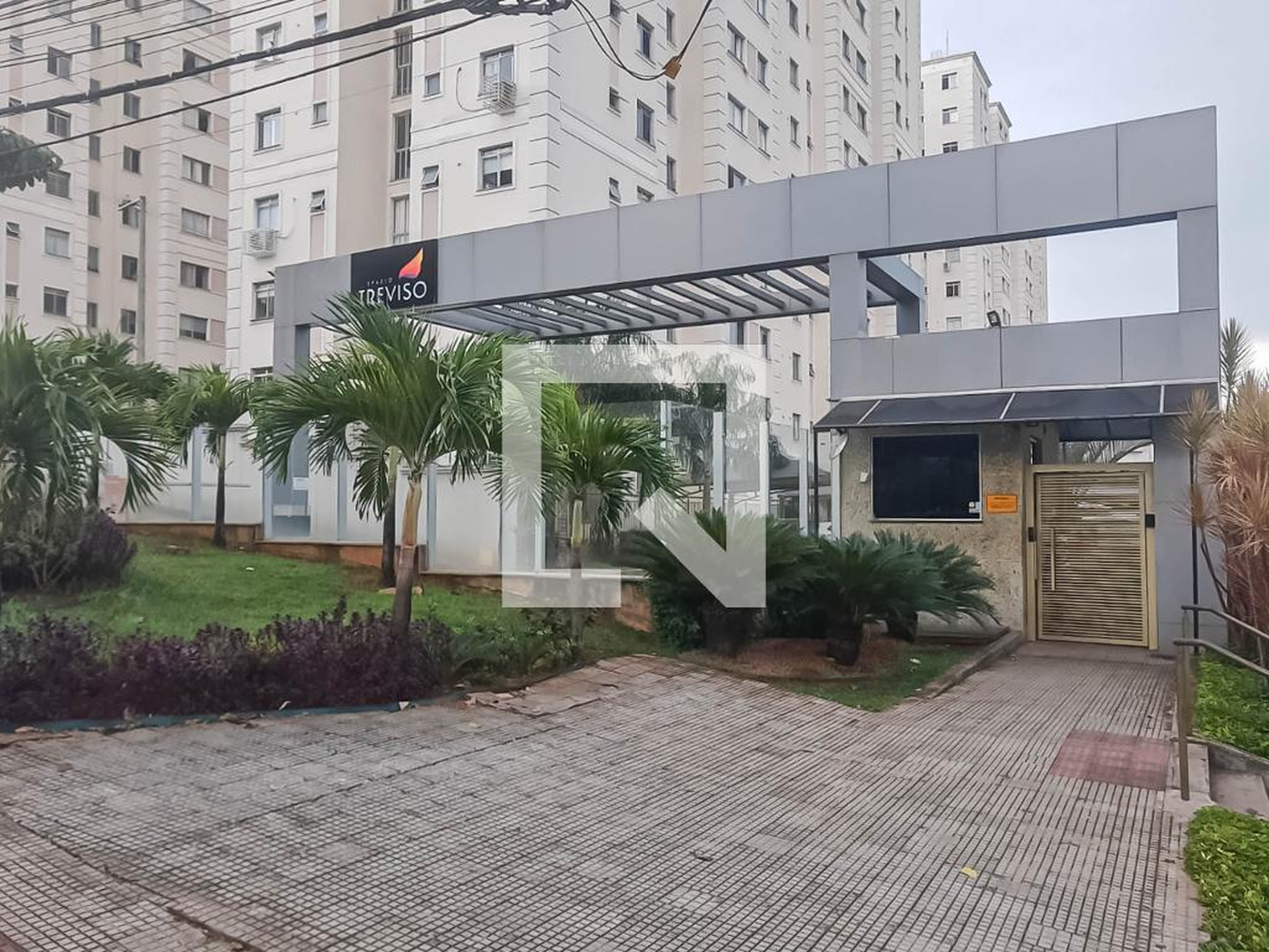 Fachada do condomínio Condomínio Spazio Treviso