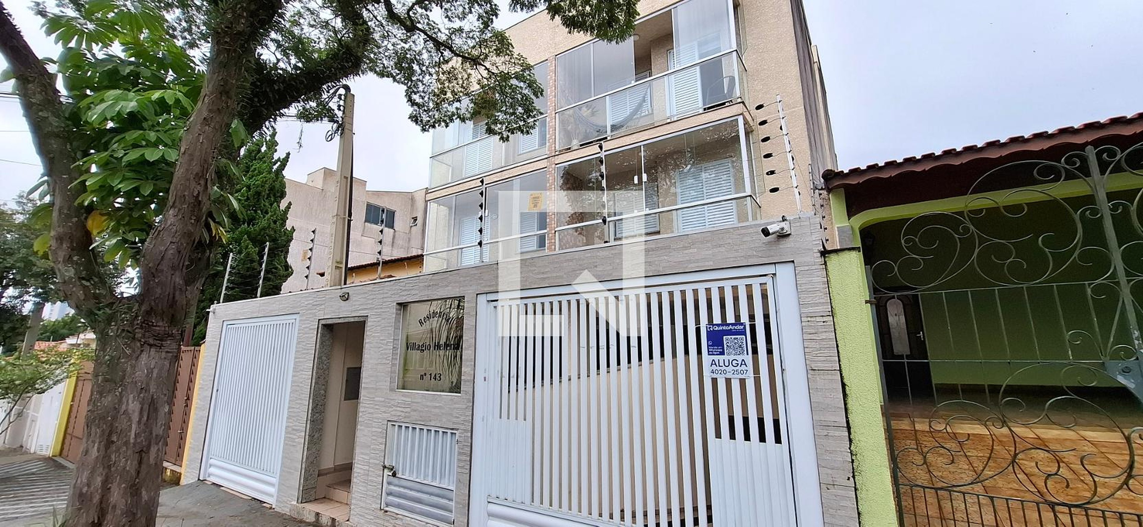 Fachada Condomínio em Rua Paranapiacaba, 143