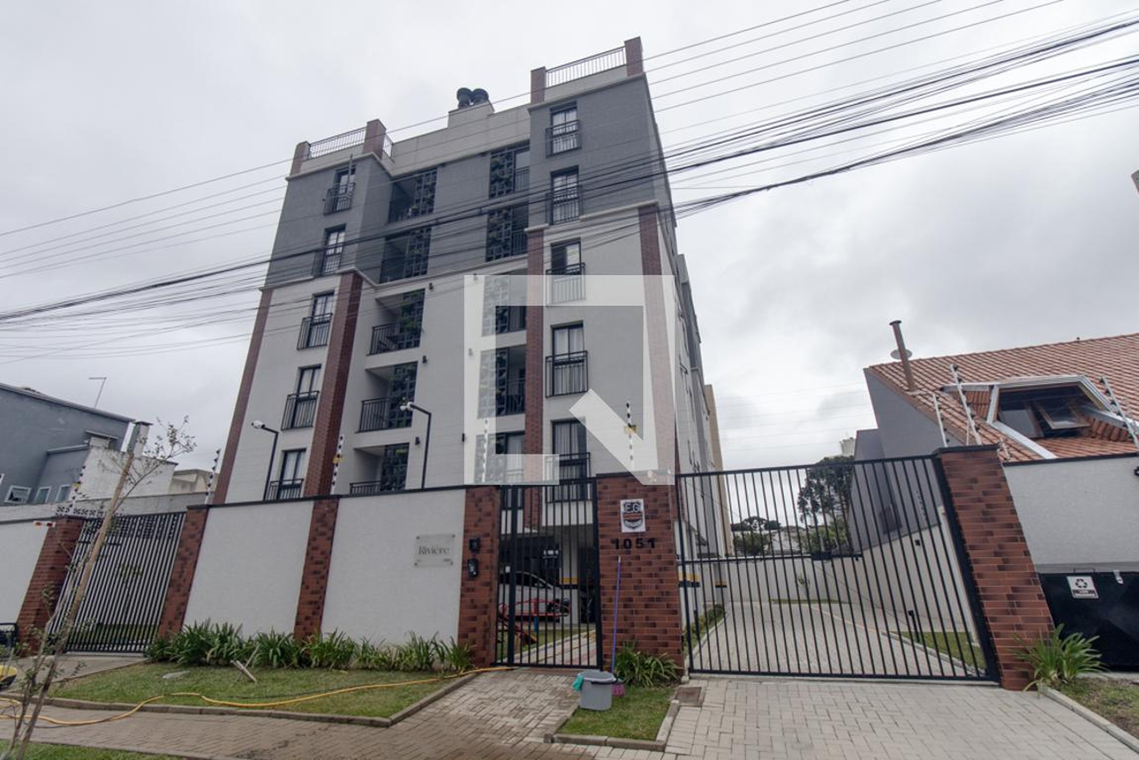 Fachada do Condomínio Condomínio em Rua Jornalista Caio Machado, 1061