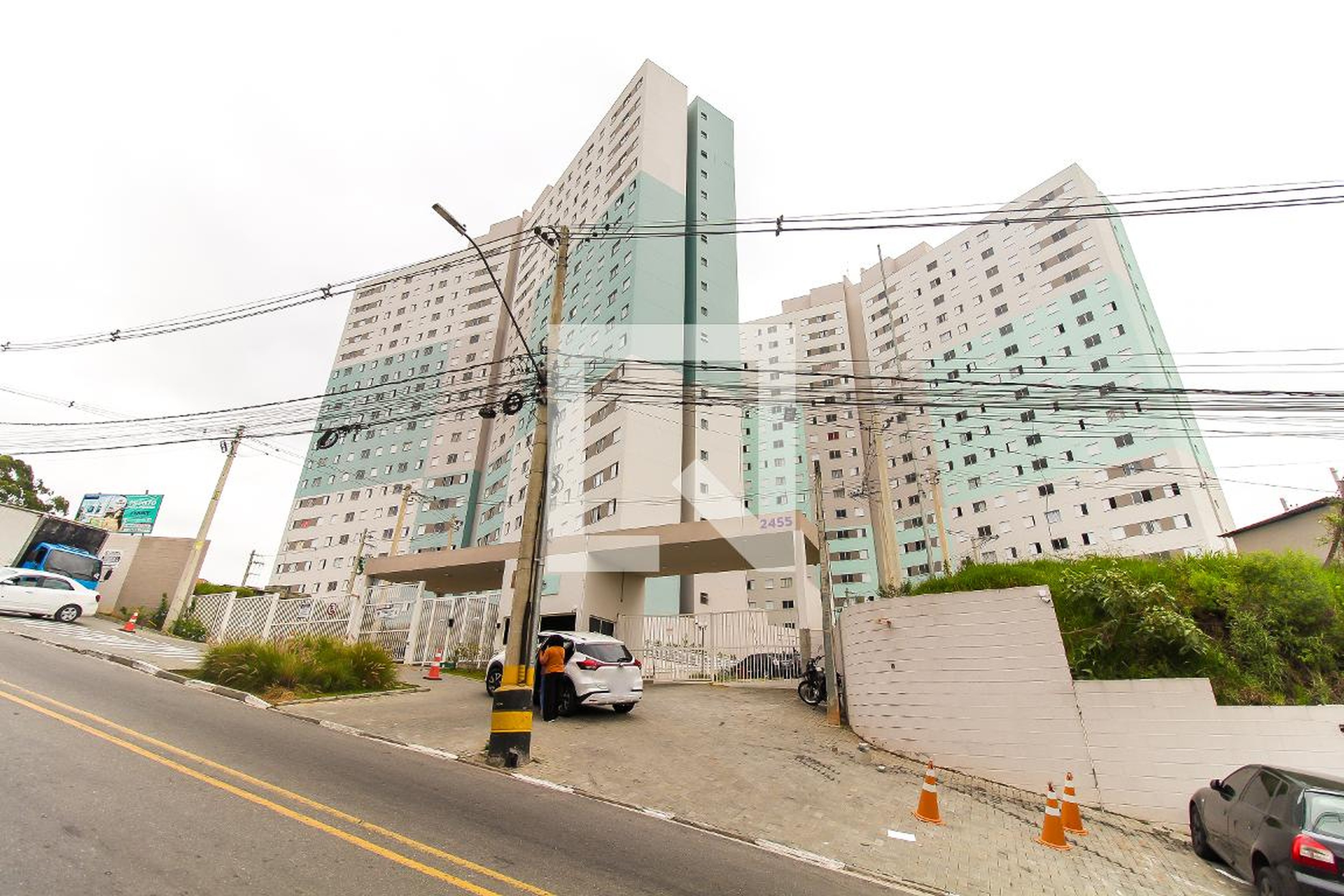 Fachada Condomínio em Avenida Dom Pedro II, 2255