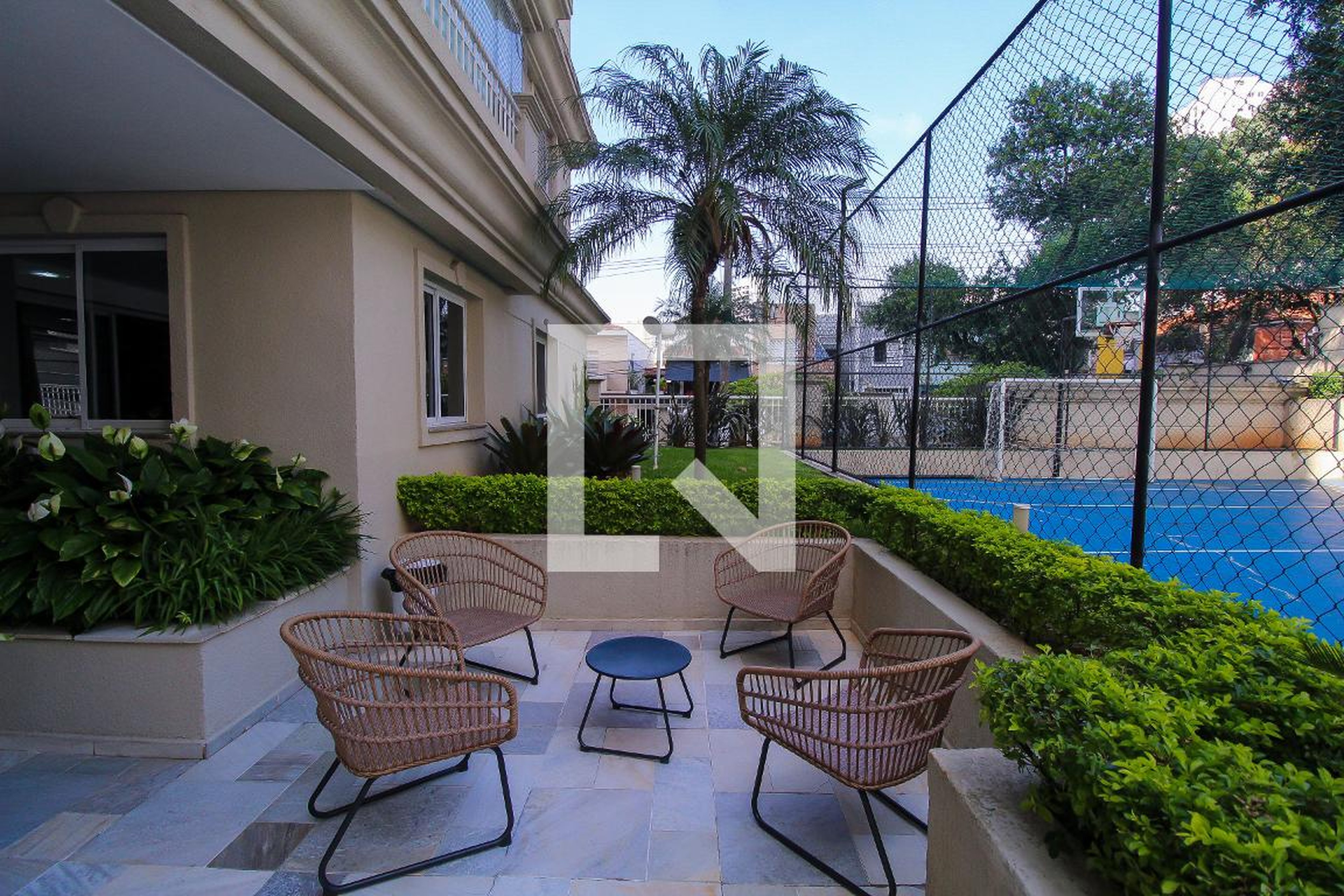 Área externa - Edifício Beverly Hills Residence Club