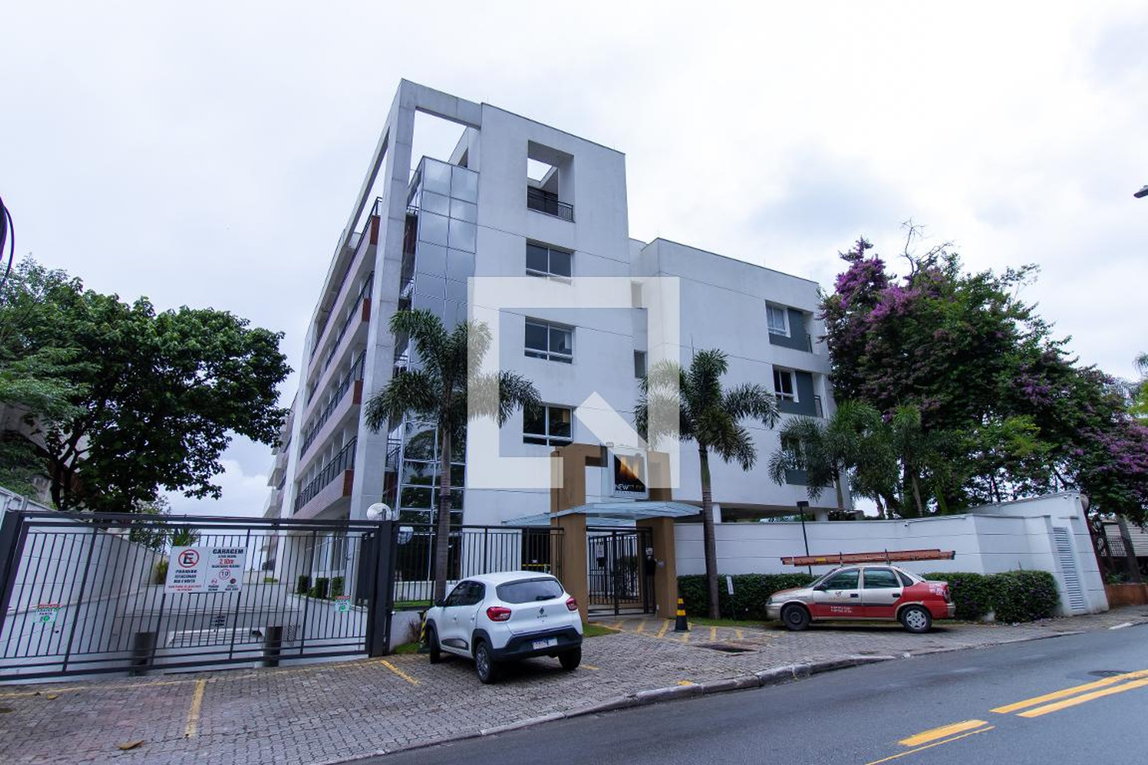 Fachada do condomínio Condomínio New Studio